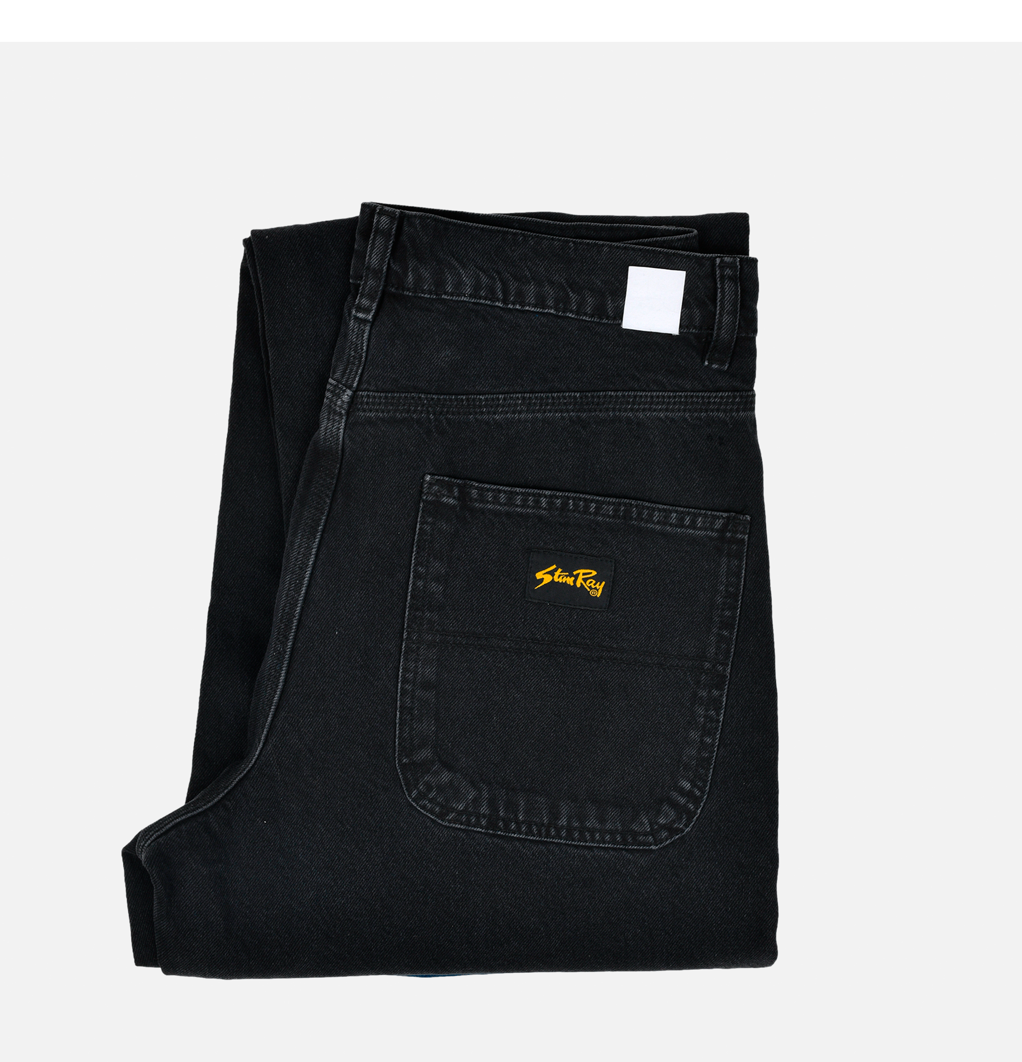 Wide 5 Jean Black Denim