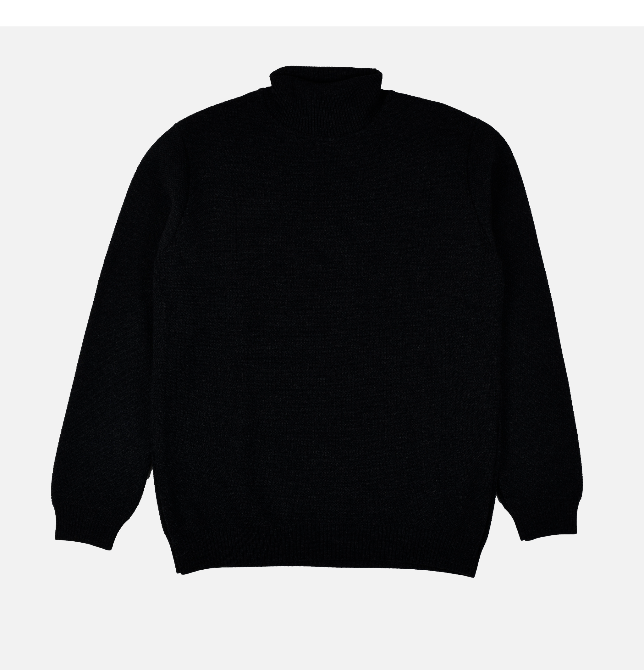 Pull Youri Col Roule Charcoal