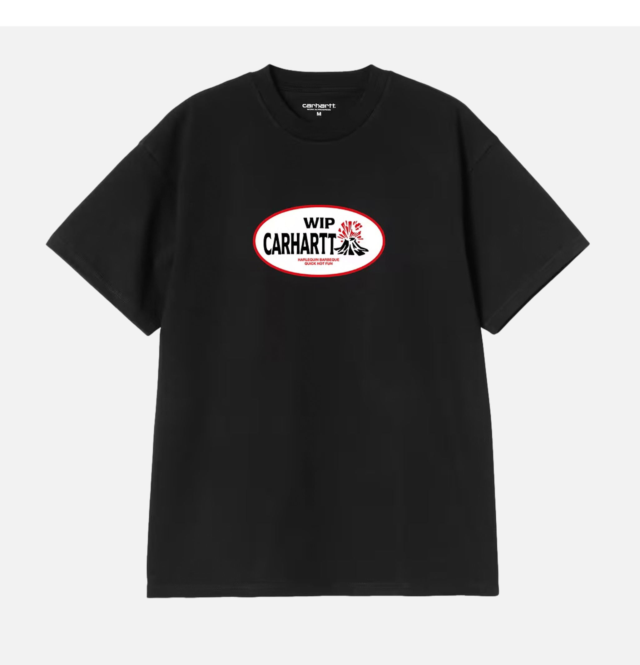 Carhartt WIP Harlequin BBQ T-shirt Black