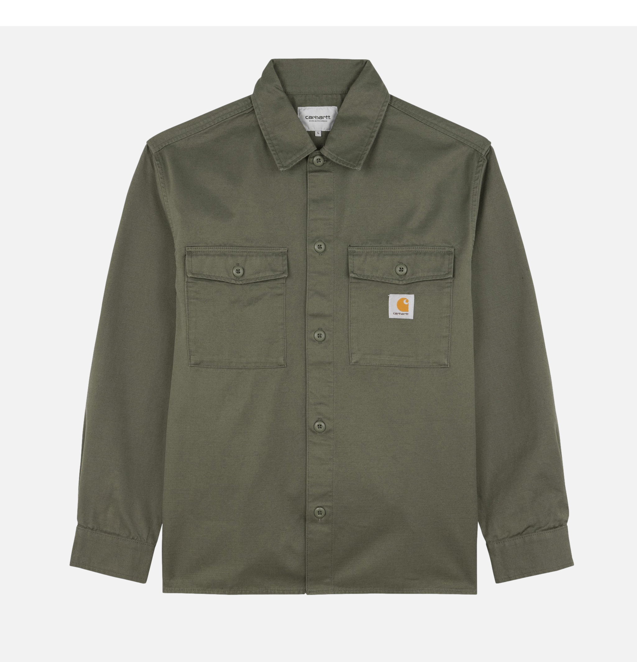 Carhartt WIP Surchemise Kelly Leaf Rinsed