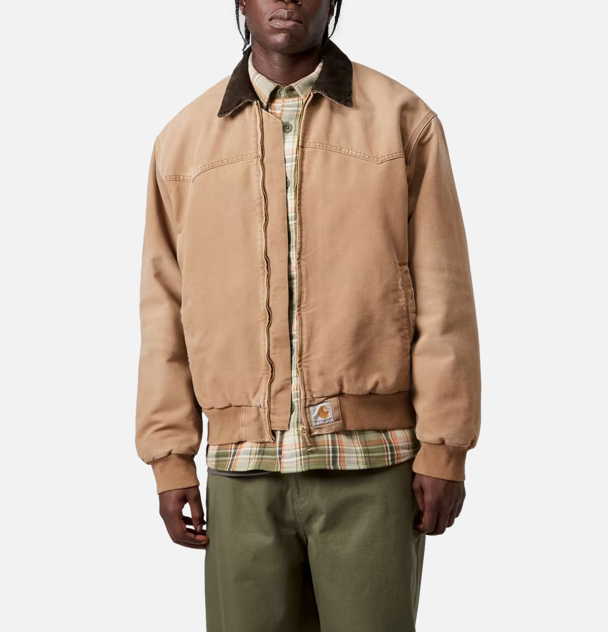 Carhartt WIP Veste Og Santa Fe Hamilton Brown