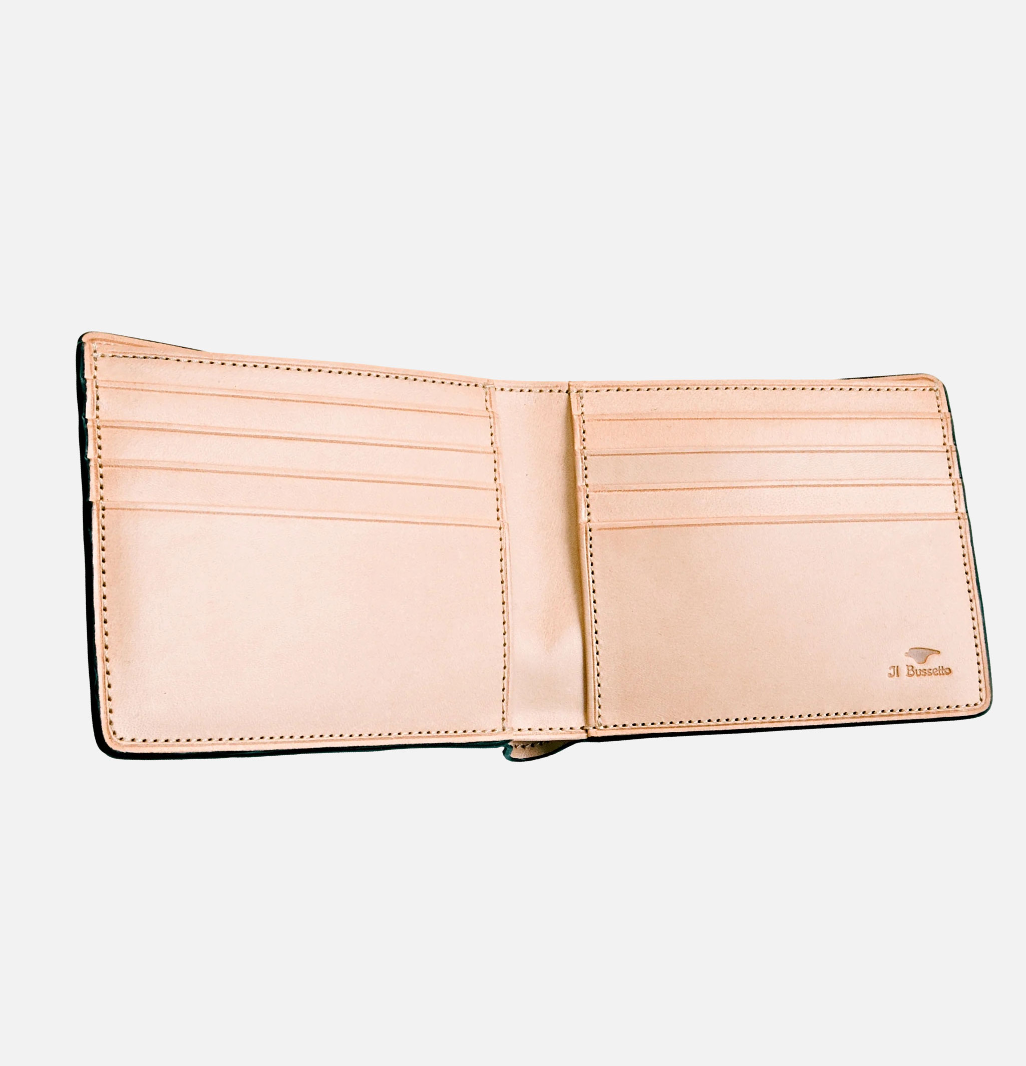 Il Bussetto Porte Feuille Bi Fold Navy