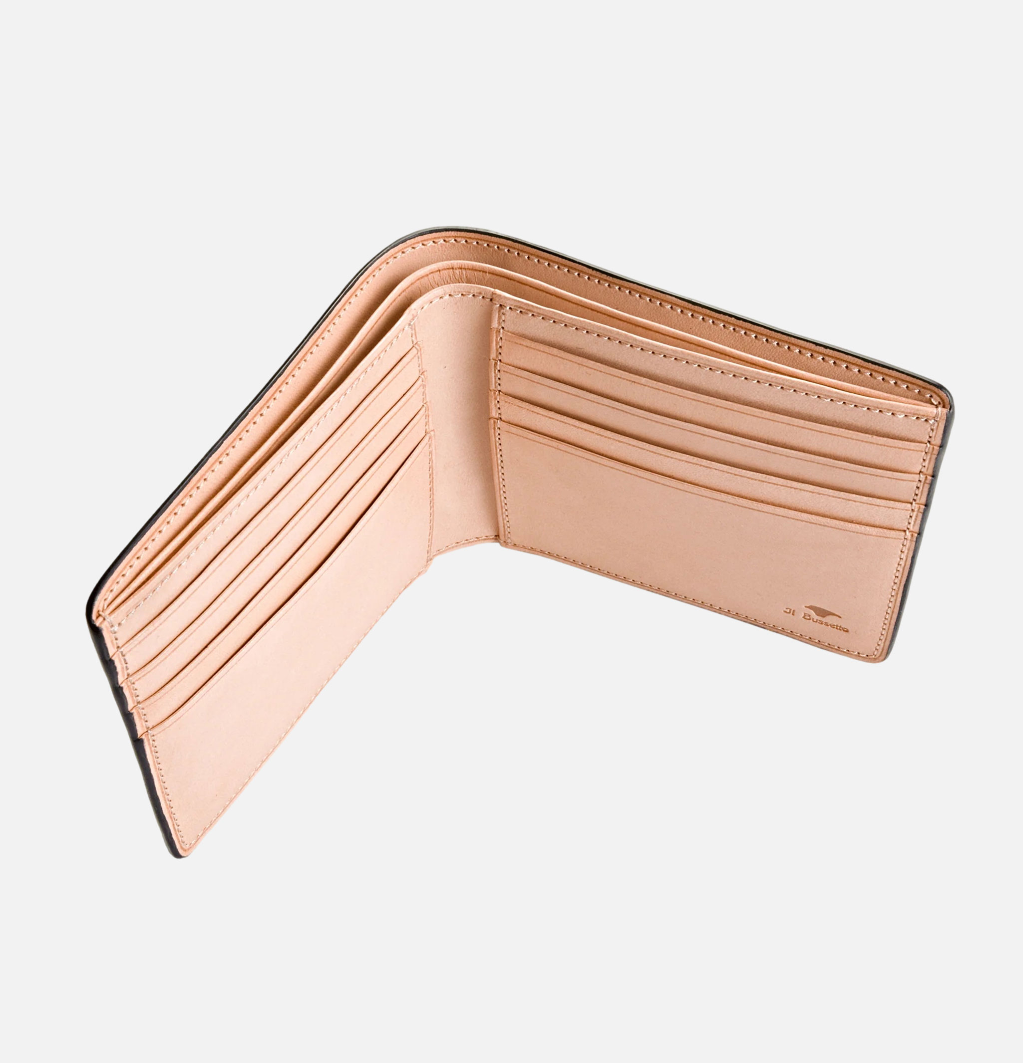 Il Bussetto Light Brown Bi-Fold Wallet