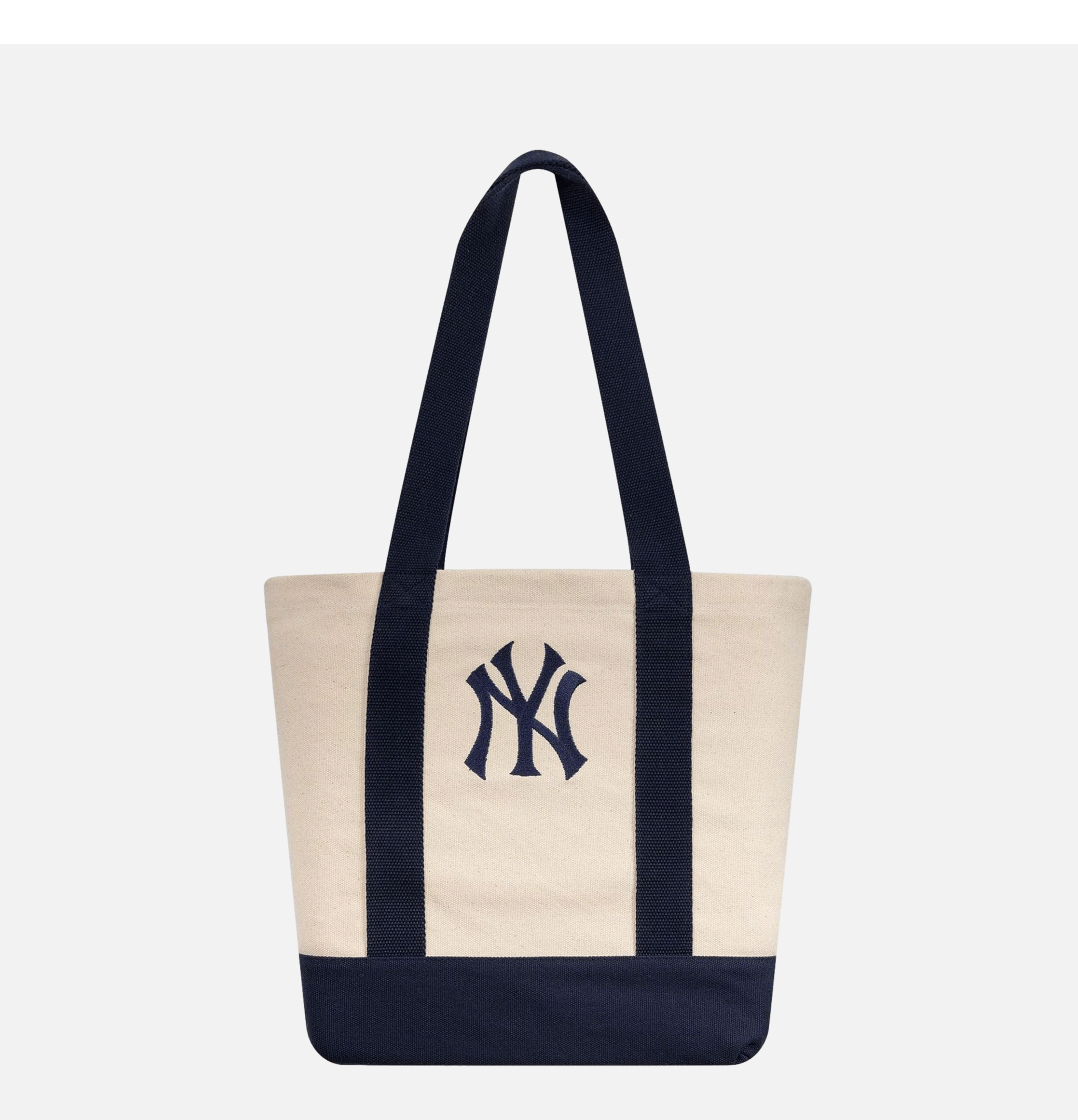 New Era NY Yankees Light Cream Canvas Tote Bag