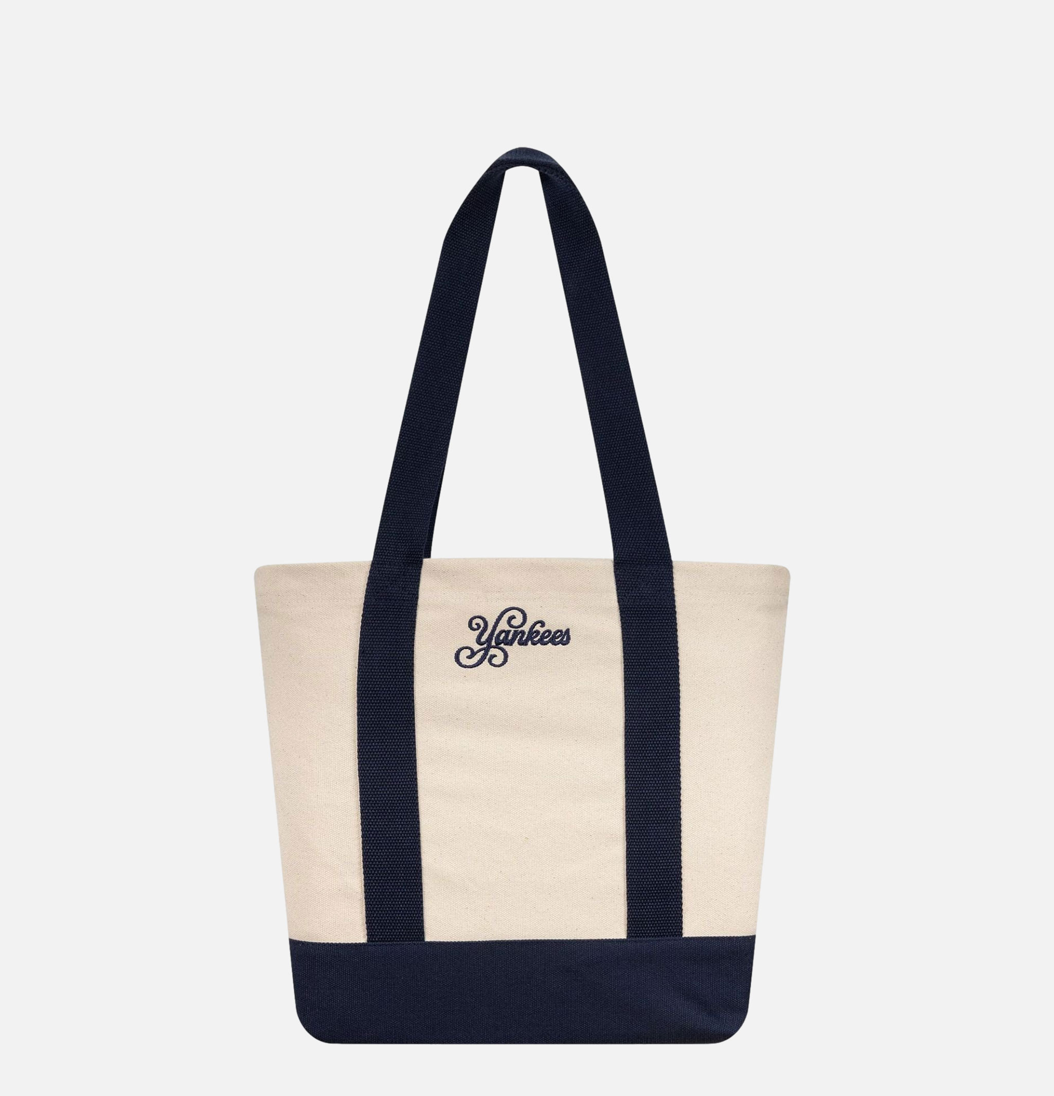 New Era NY Yankees Light Cream Canvas Tote Bag