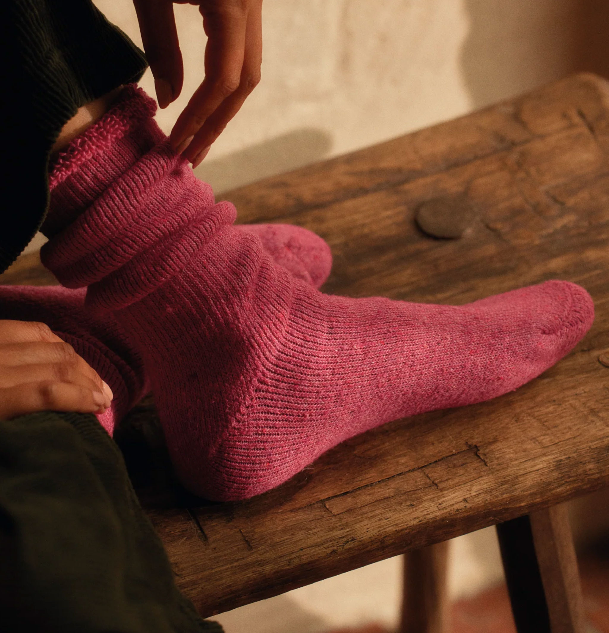 Yahae Outdoor Recycled Pink Socks