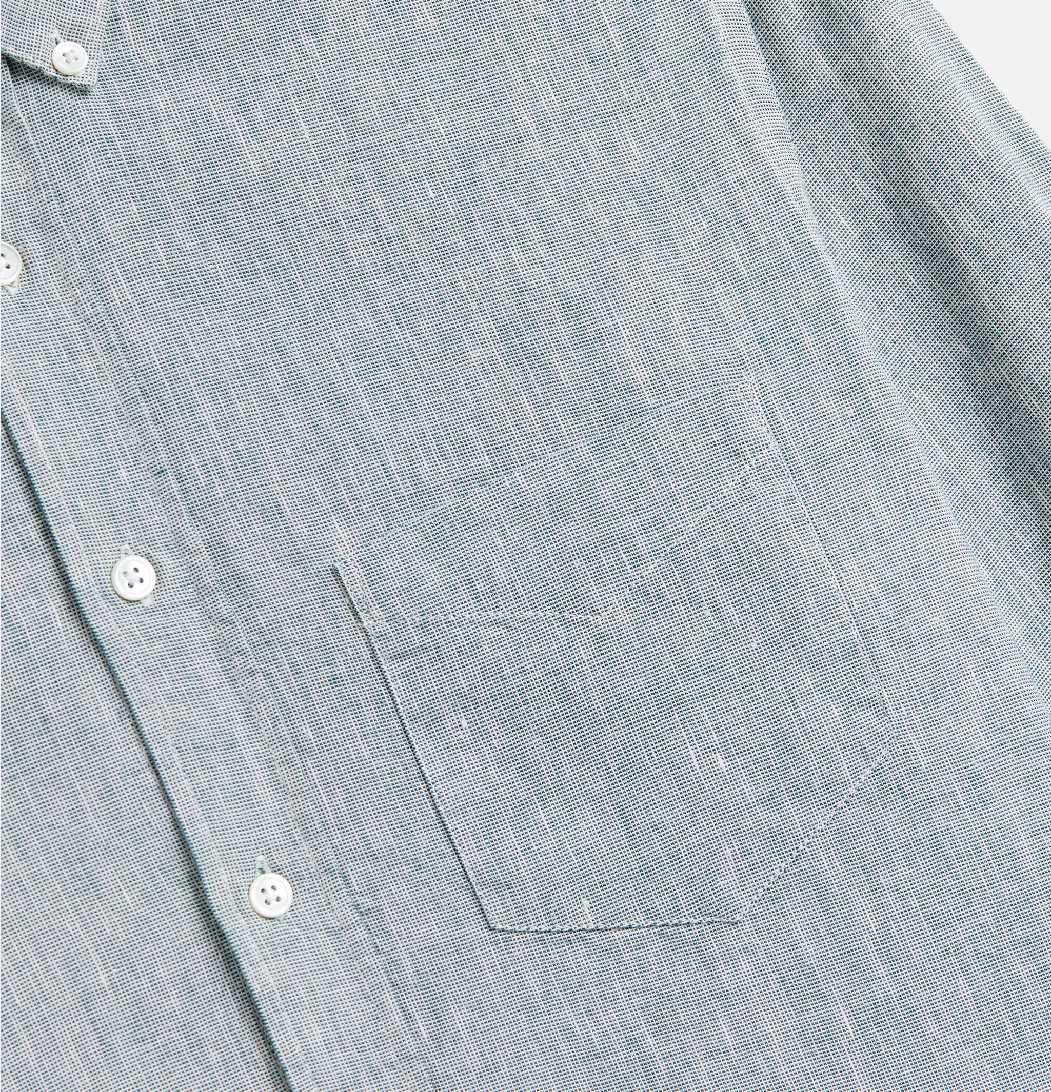 Portuguese Flannel Chemise Granular Green