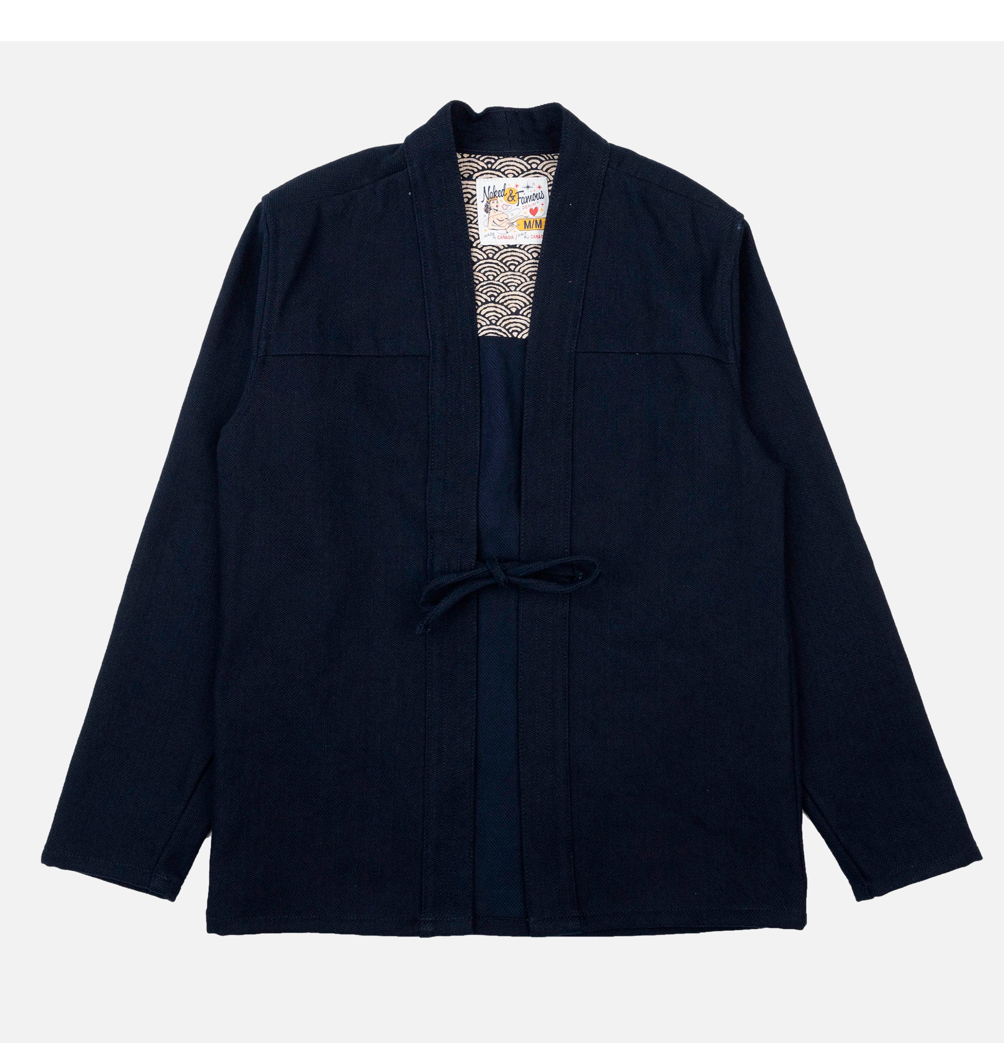 Kimono Shirt Maekake Dobby Ind