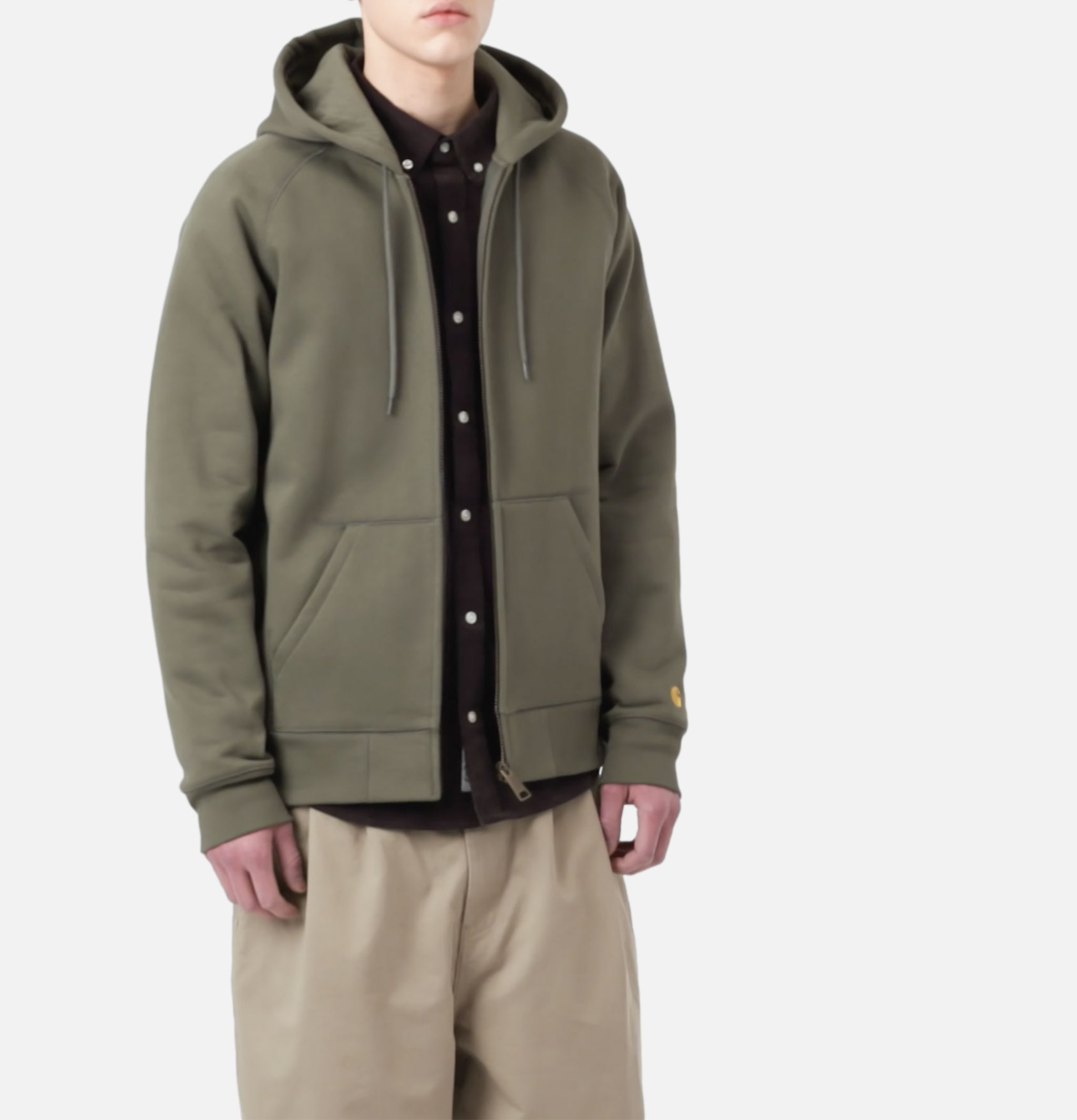 Carhartt WIP Hooded Chase Jacket Leaf