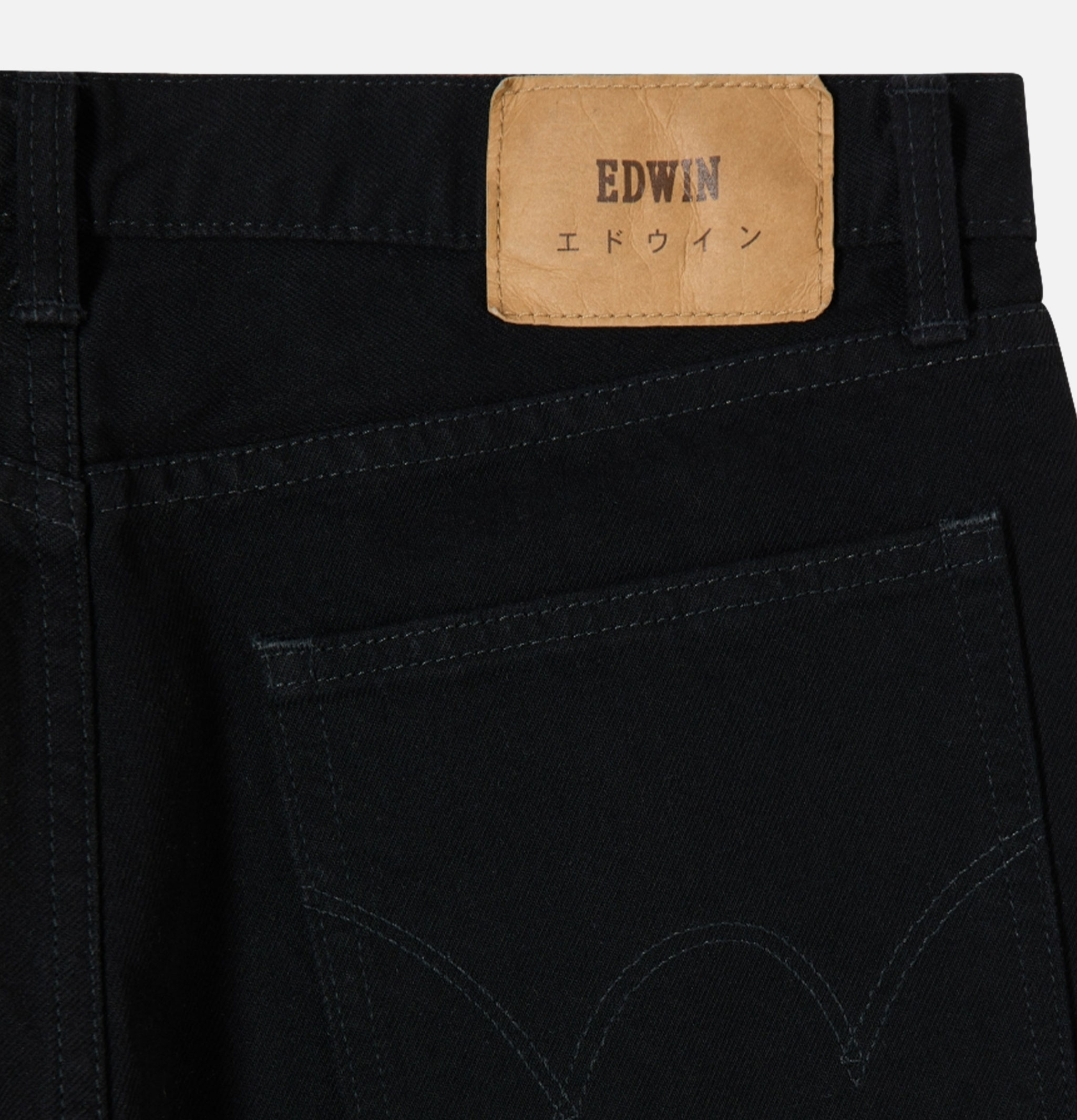 Edwin Loose Fit Black Unwashed