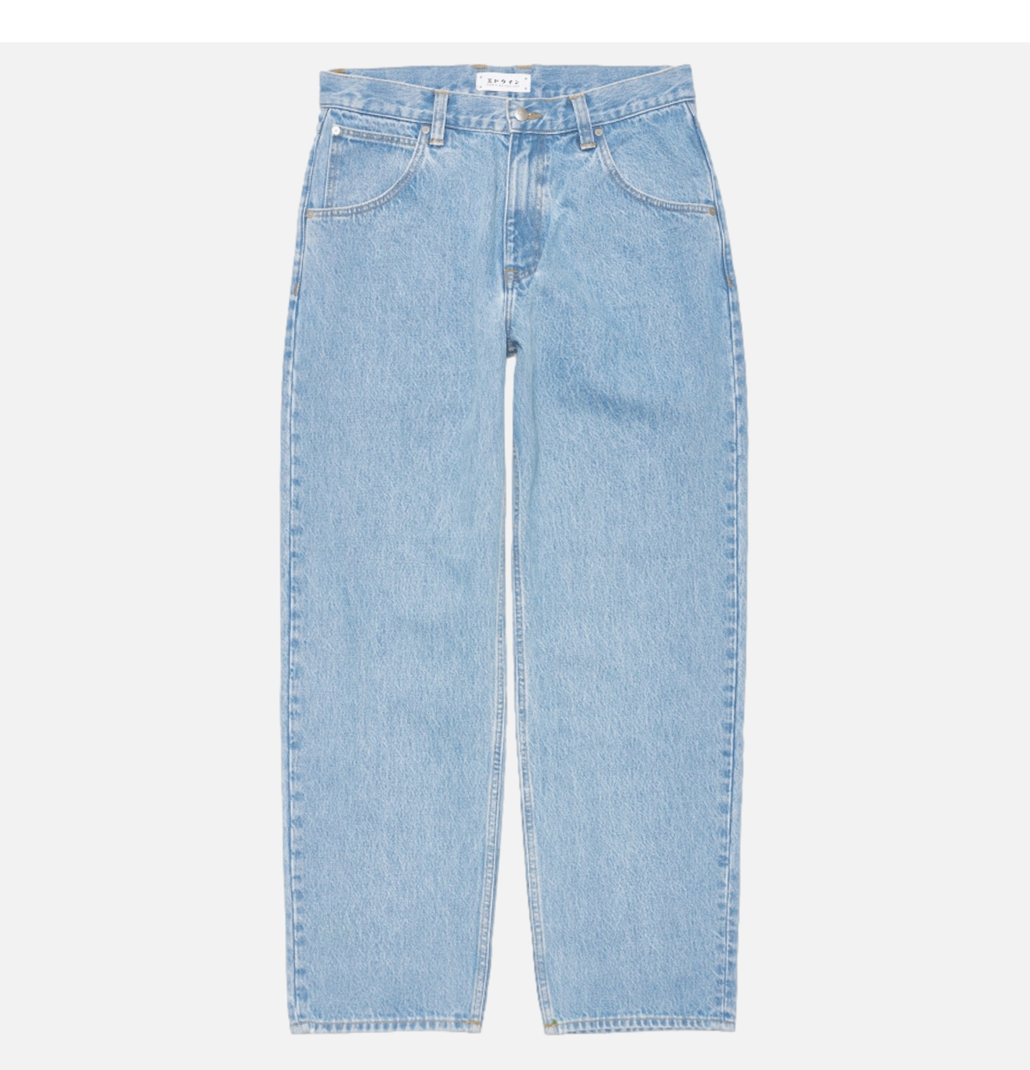 Edwin Tyrell Pant Blue Heavy Bleach
