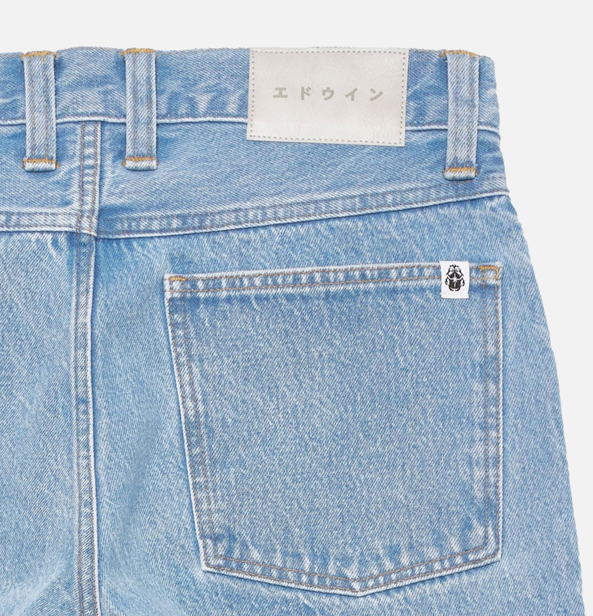 Edwin Tyrell Pant Blue Heavy Bleach