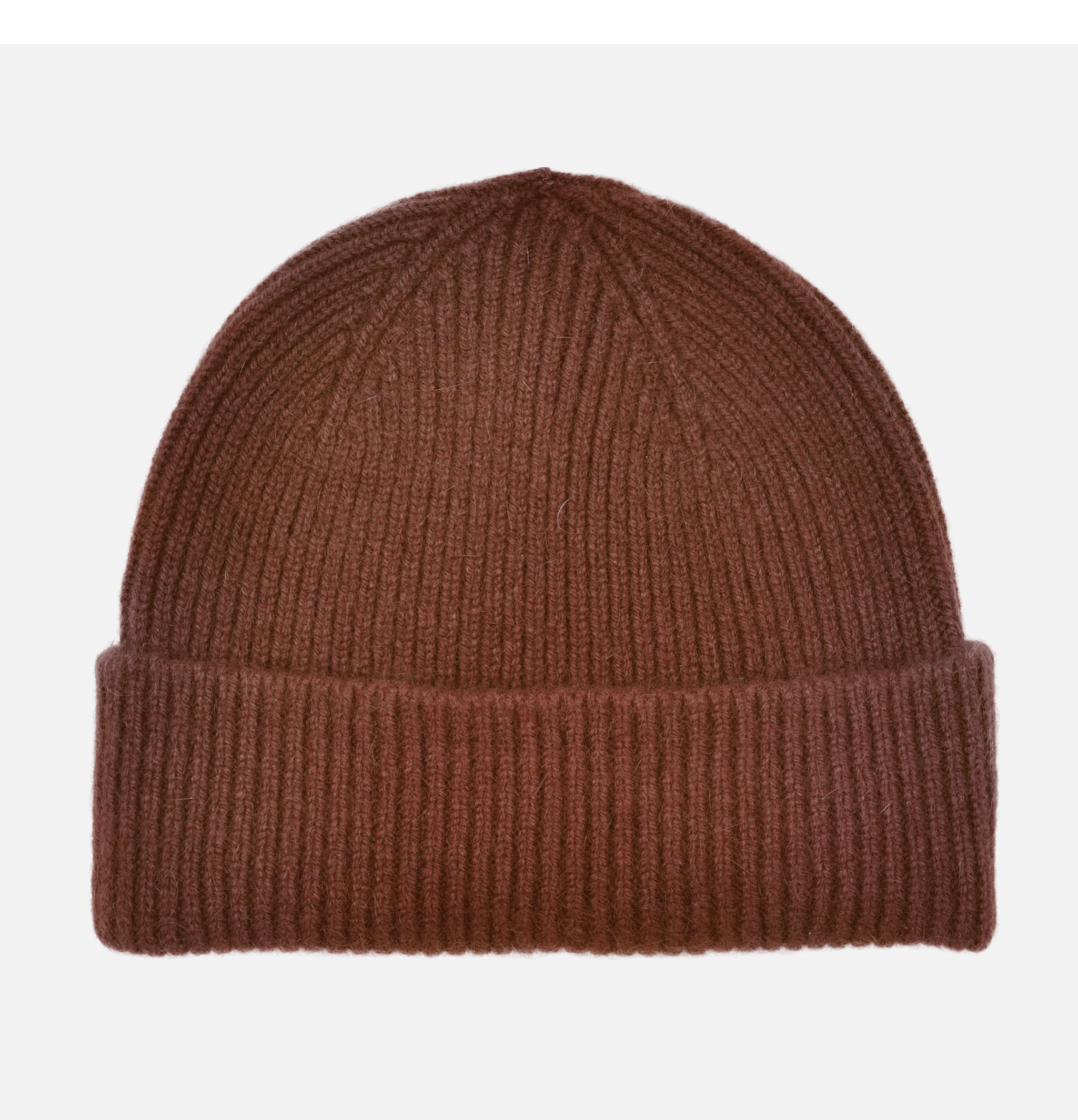 Robert Mackie Rib Hat Vicuna