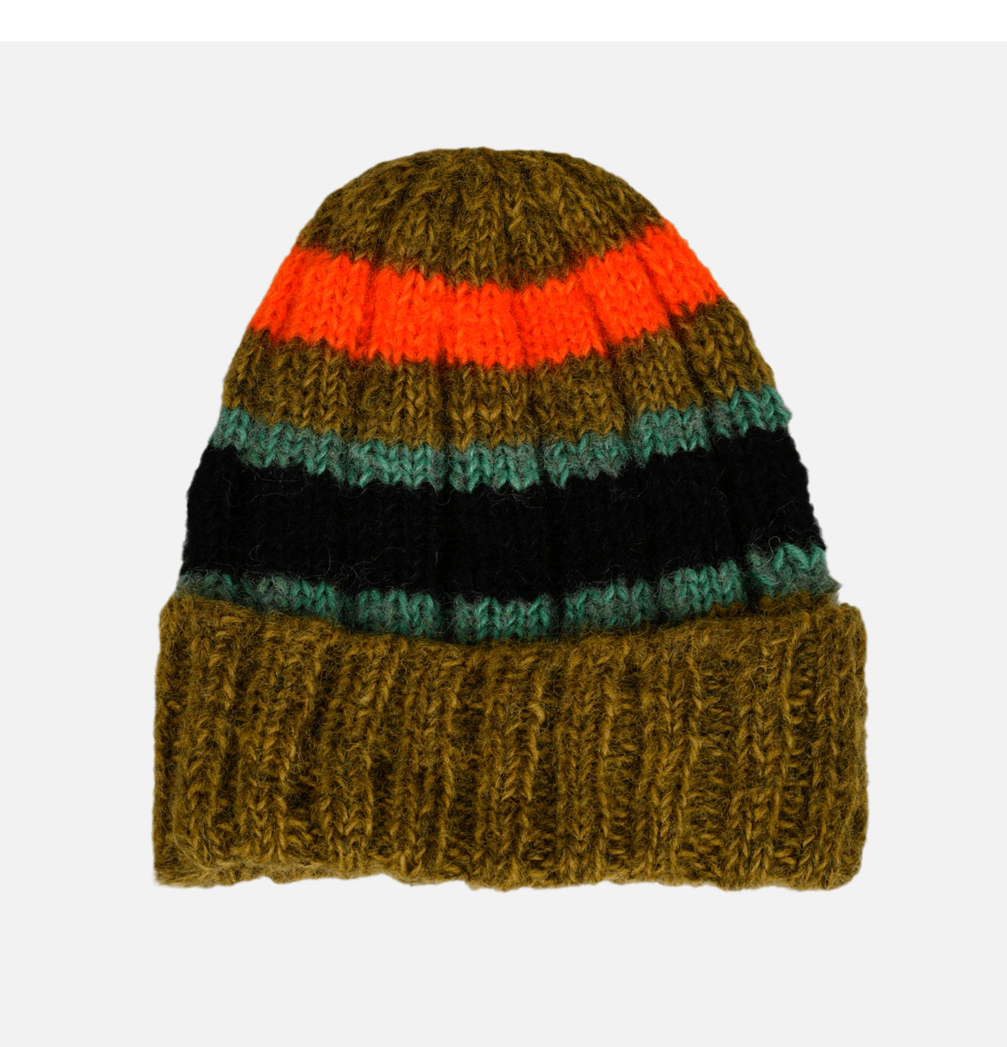 Bonnet Sublime Hand Knit Line Moss Mix