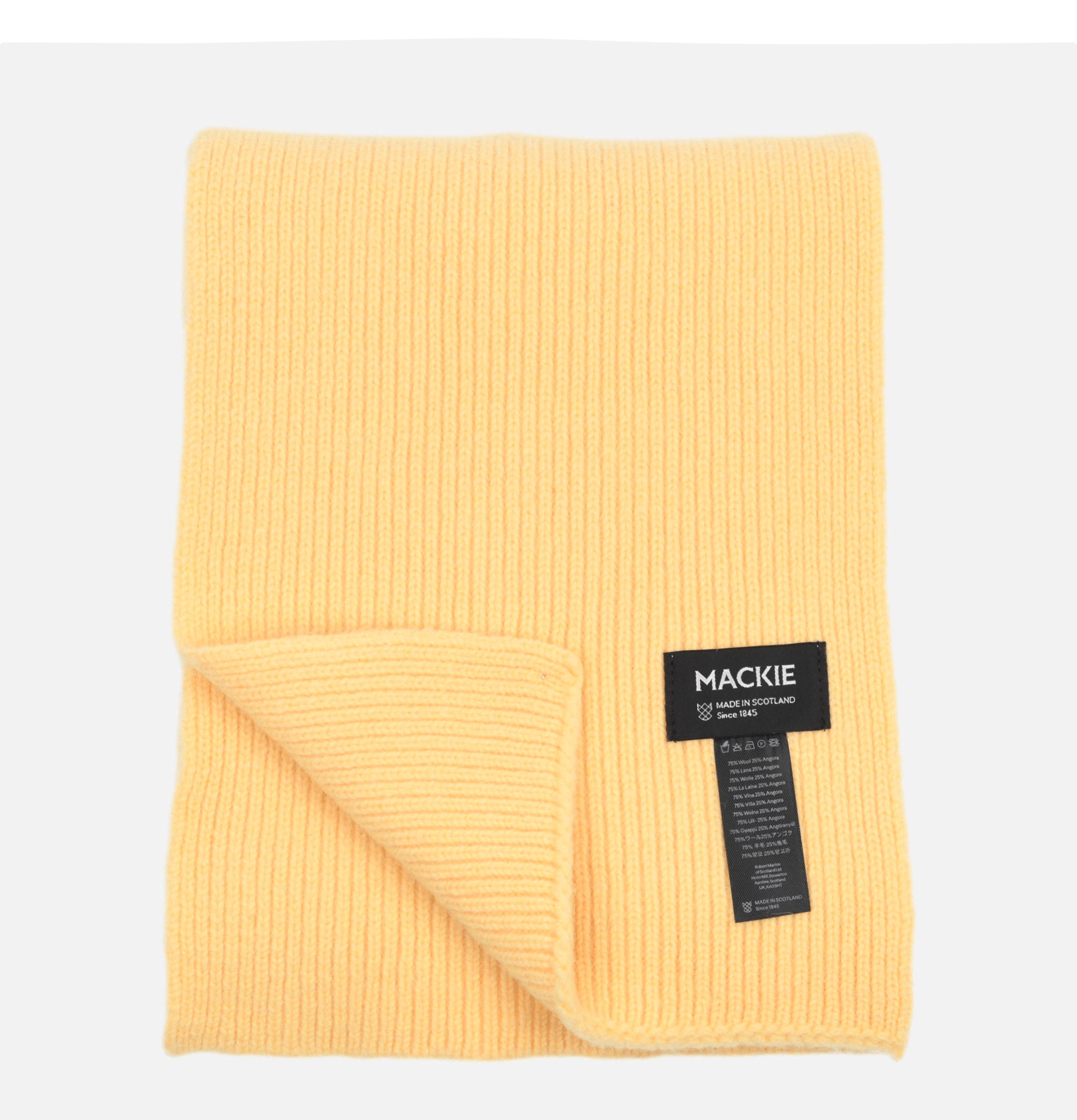 Echarpe Robert Mackie Barra Geelongora Lemon.