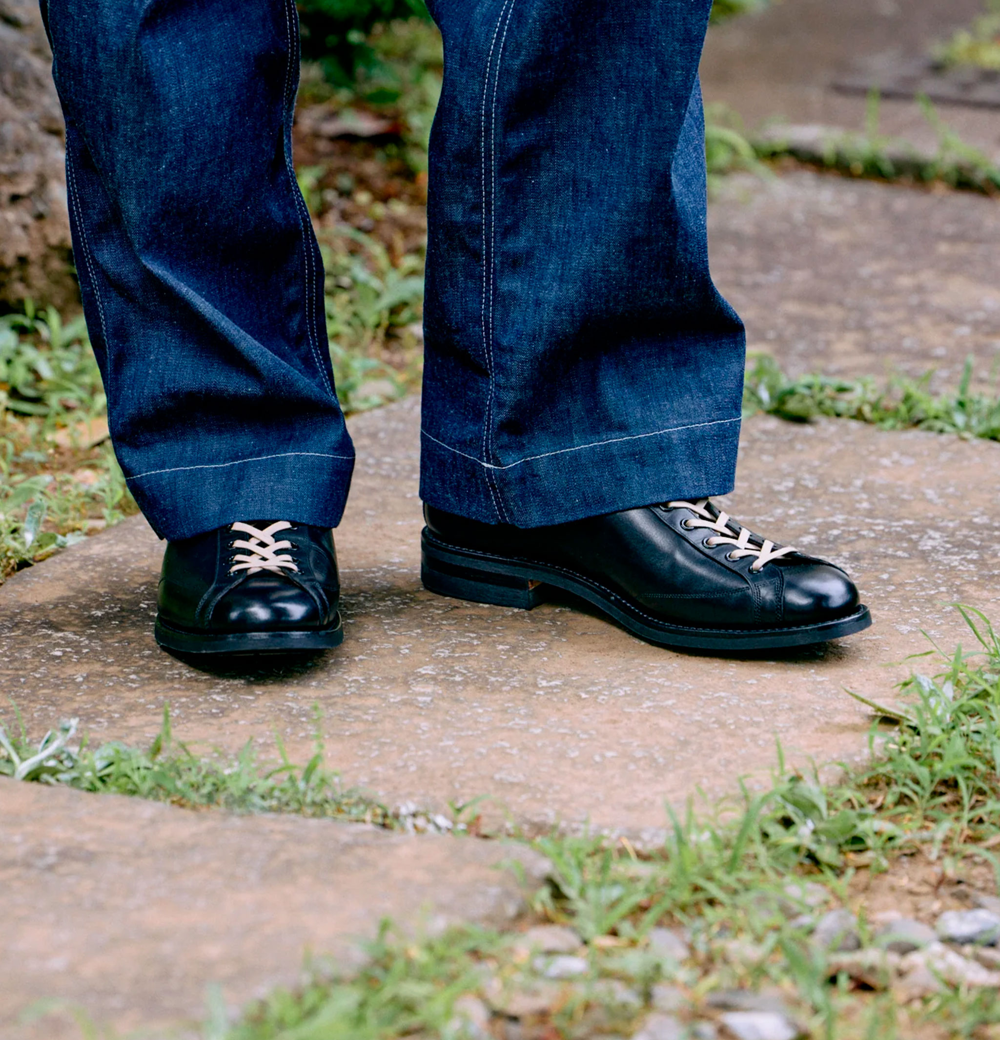 Brother Bridge Henry Calfskin Black