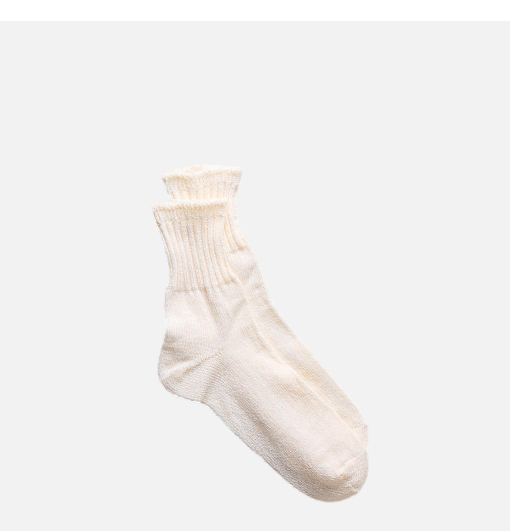 Yahae Washi Organic Coton Rib Socks
