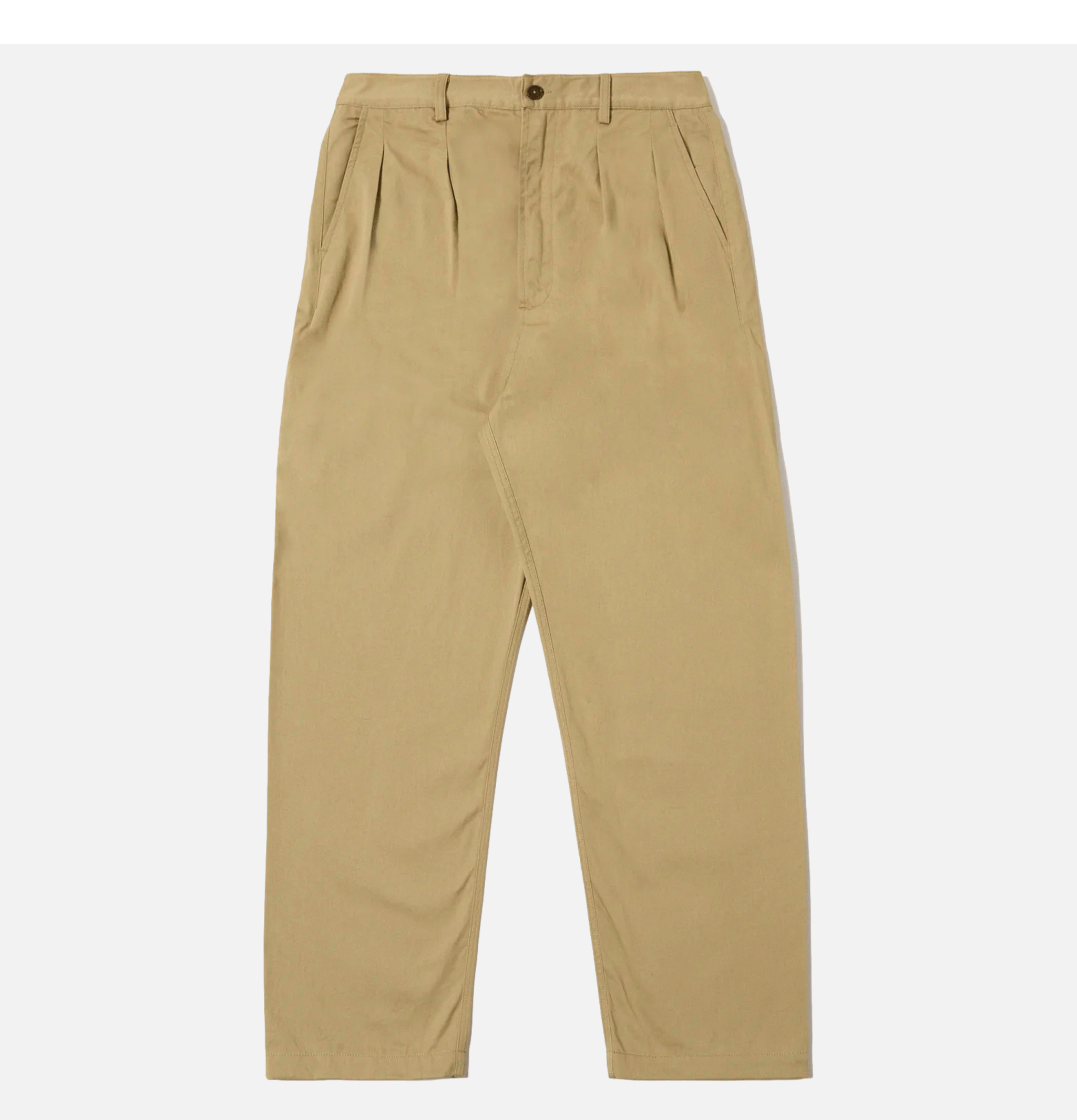 Universal Works Double Pleat Pant Sand