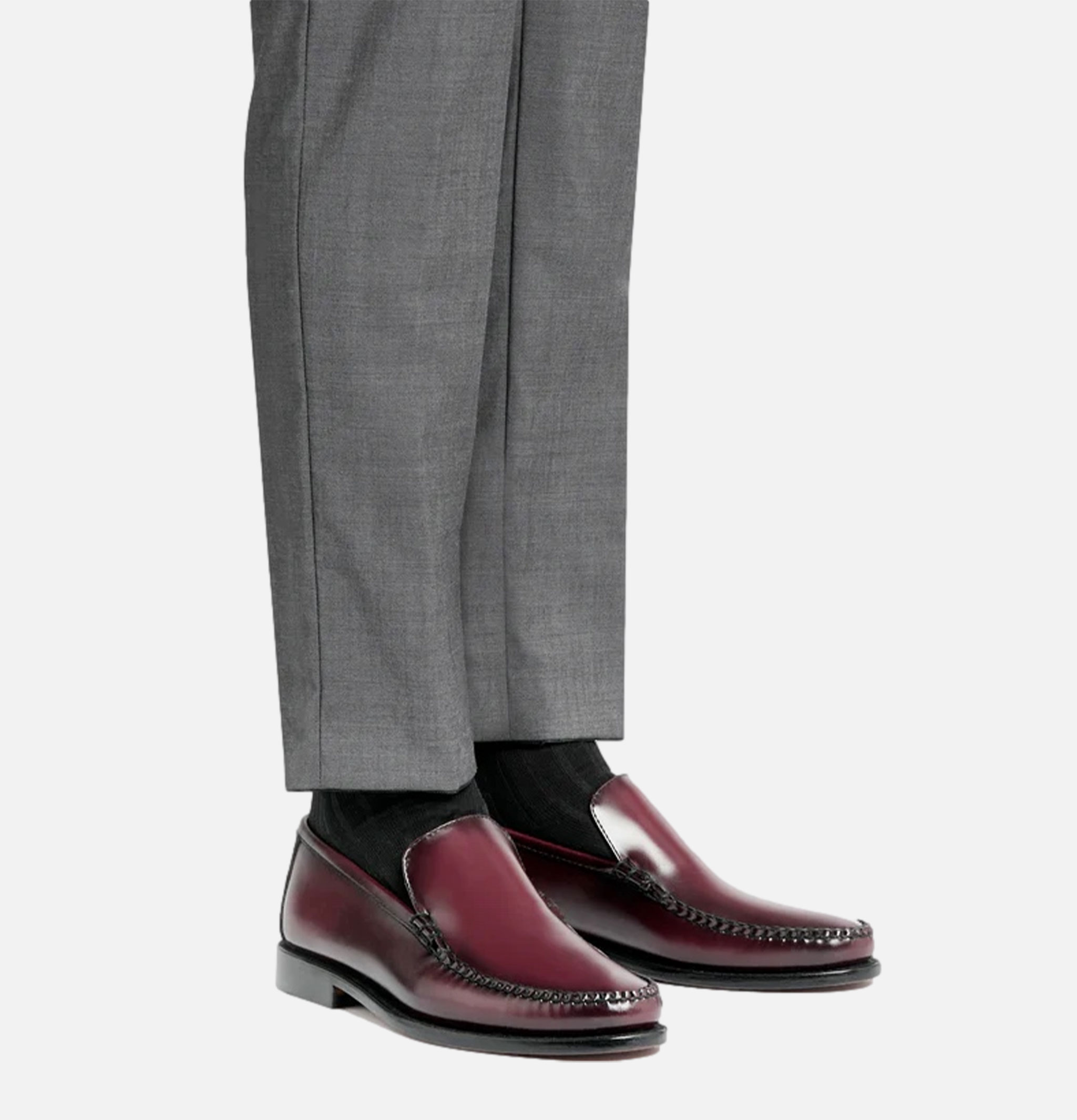 GH Bass Mocassin Whitney Venetian Wine