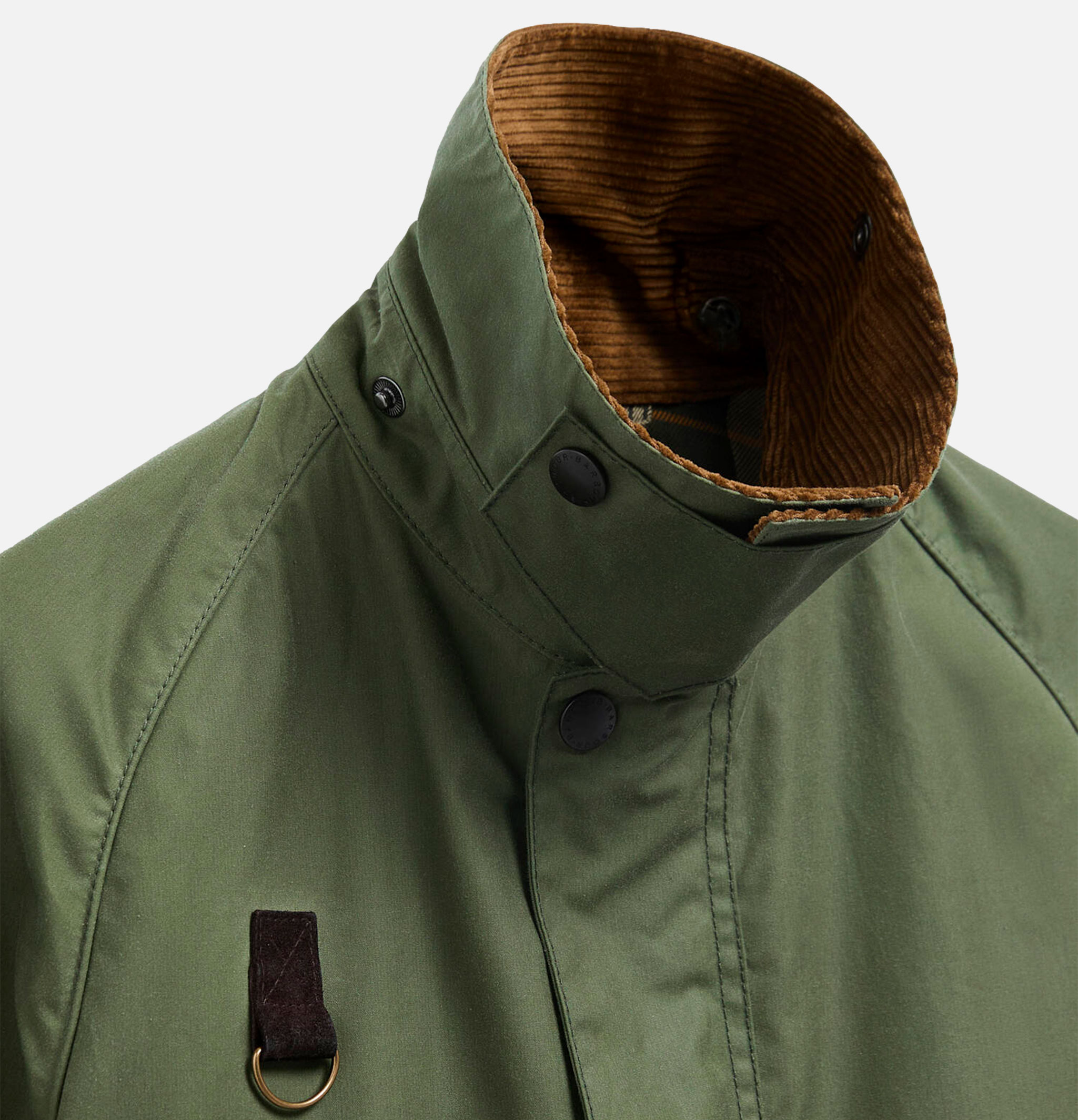 Barbour Spey Wax Jacket Light Moss