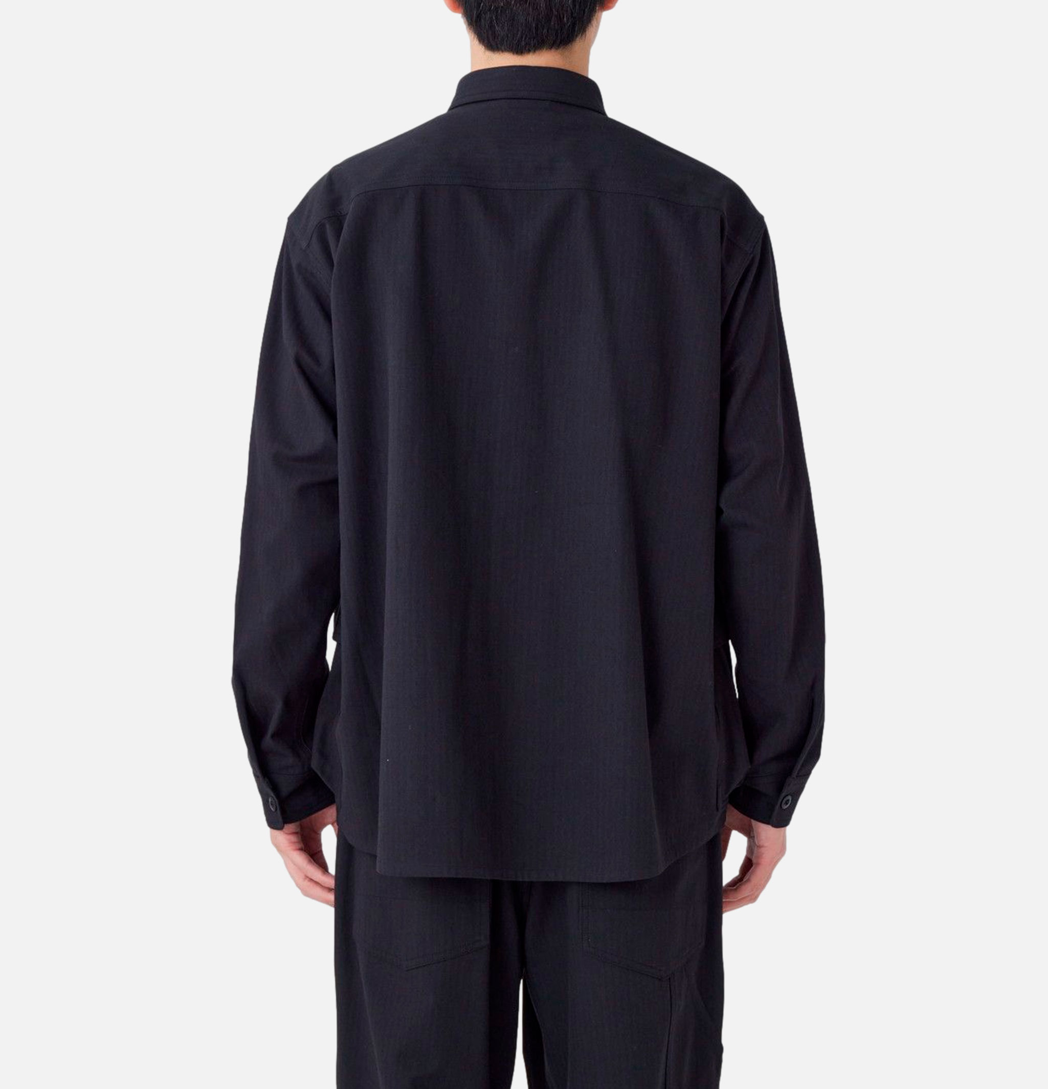 Snow Peak Takibi Herring Shirt Jkt Black