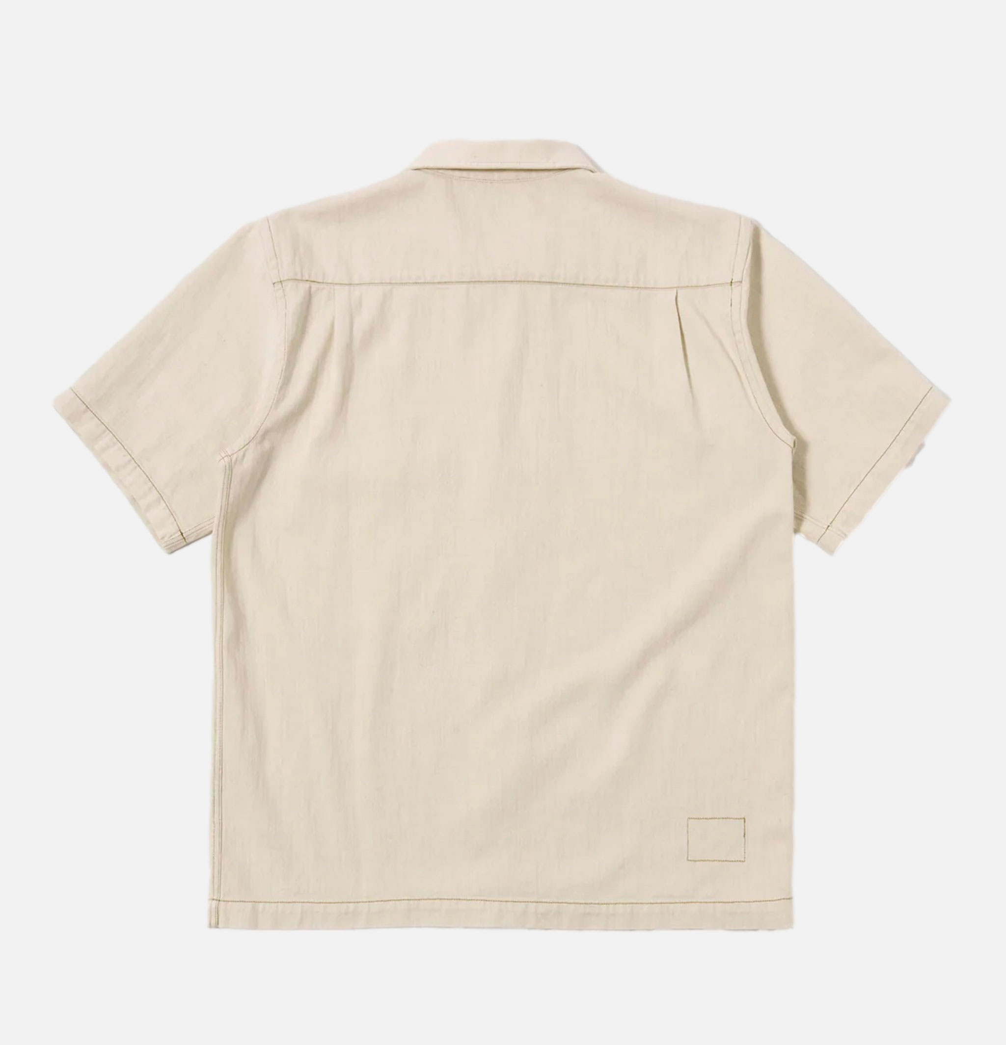 Universal Works S/s Fatigue Shirt Koko Ecru
