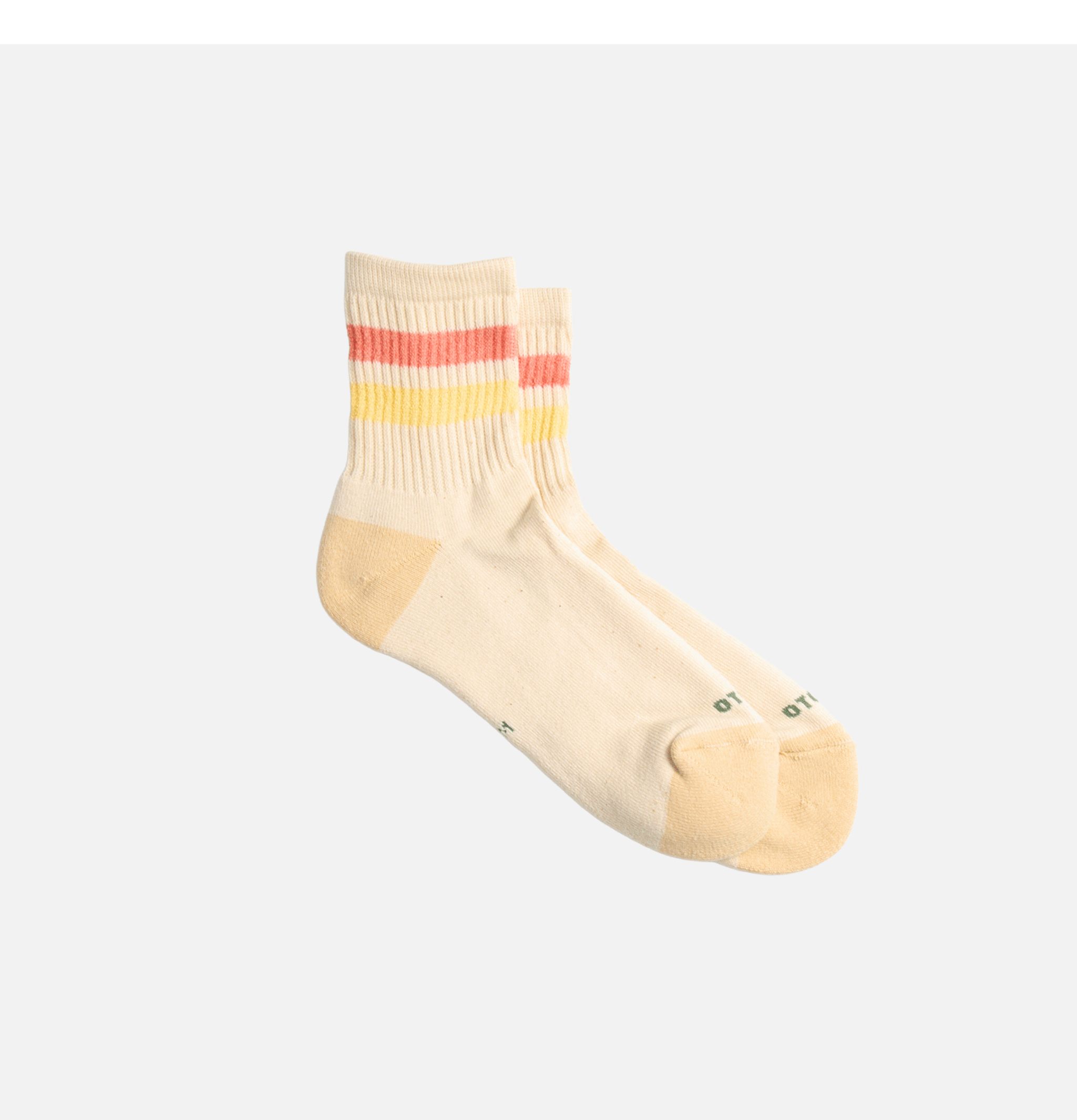 Rototo Chaussettes Coral Yellow