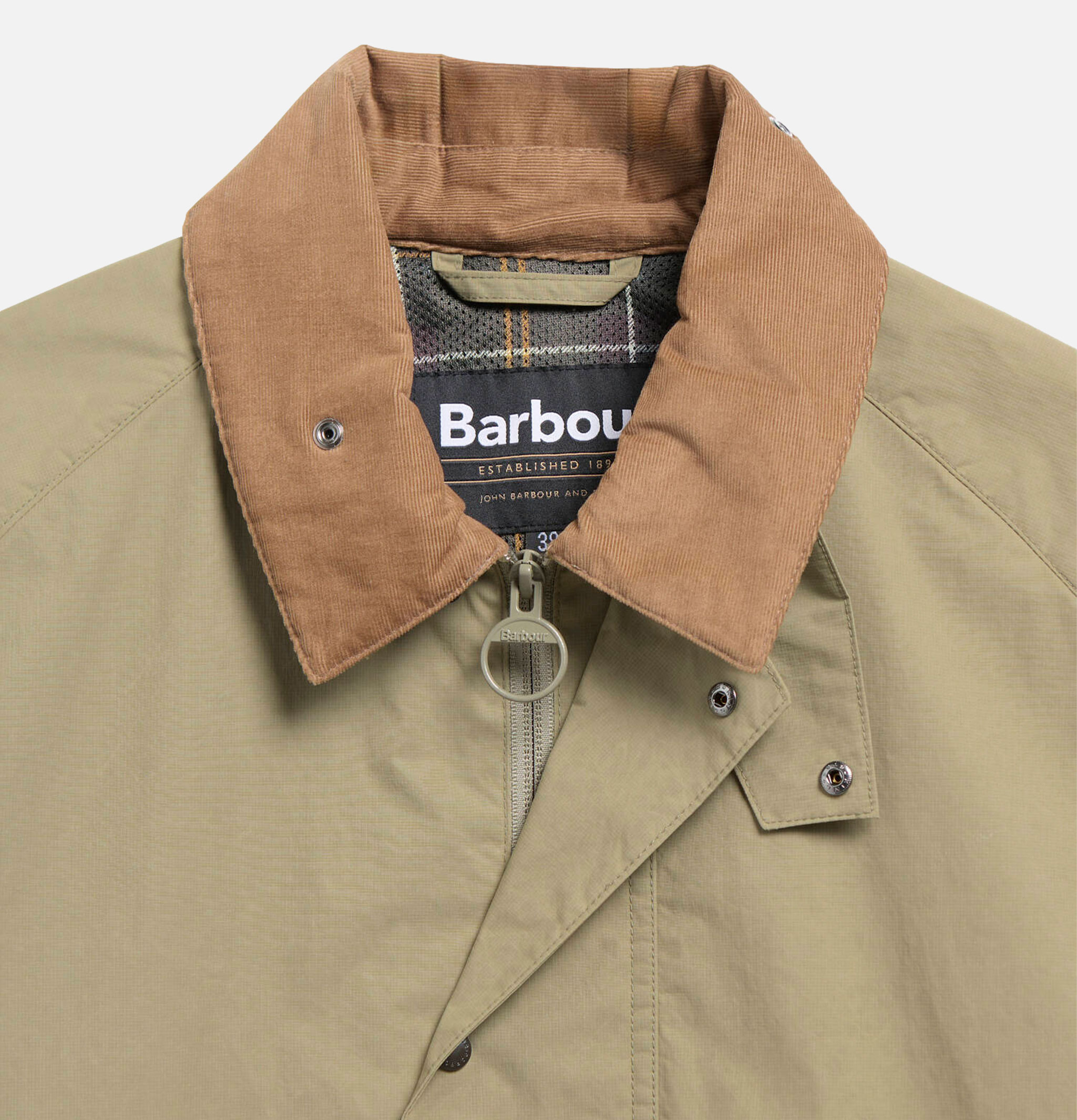 Barbour Ripstop Transport Bleached Olive