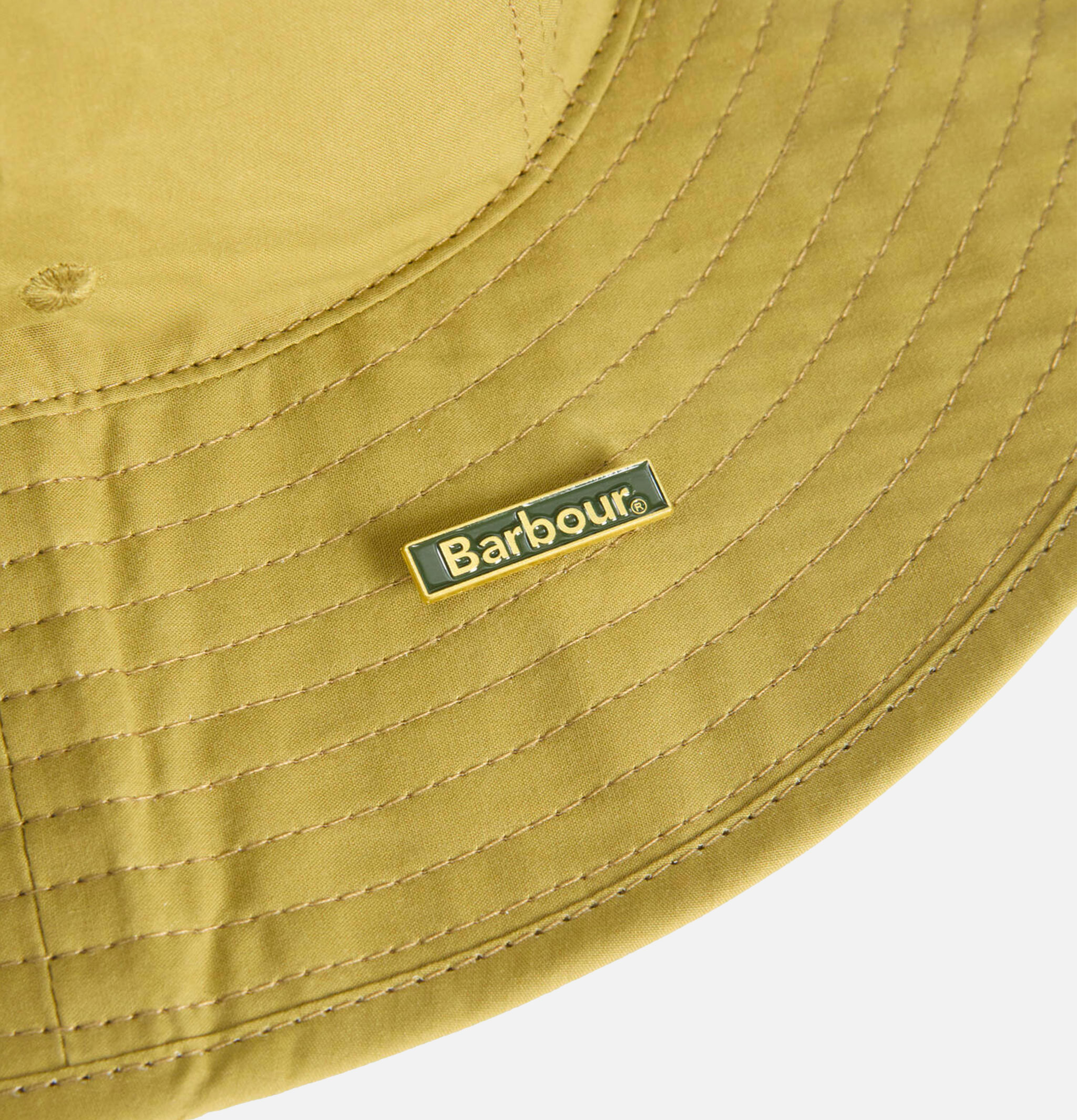 Barbour Transport 5panel Bucket Hat Golden Green