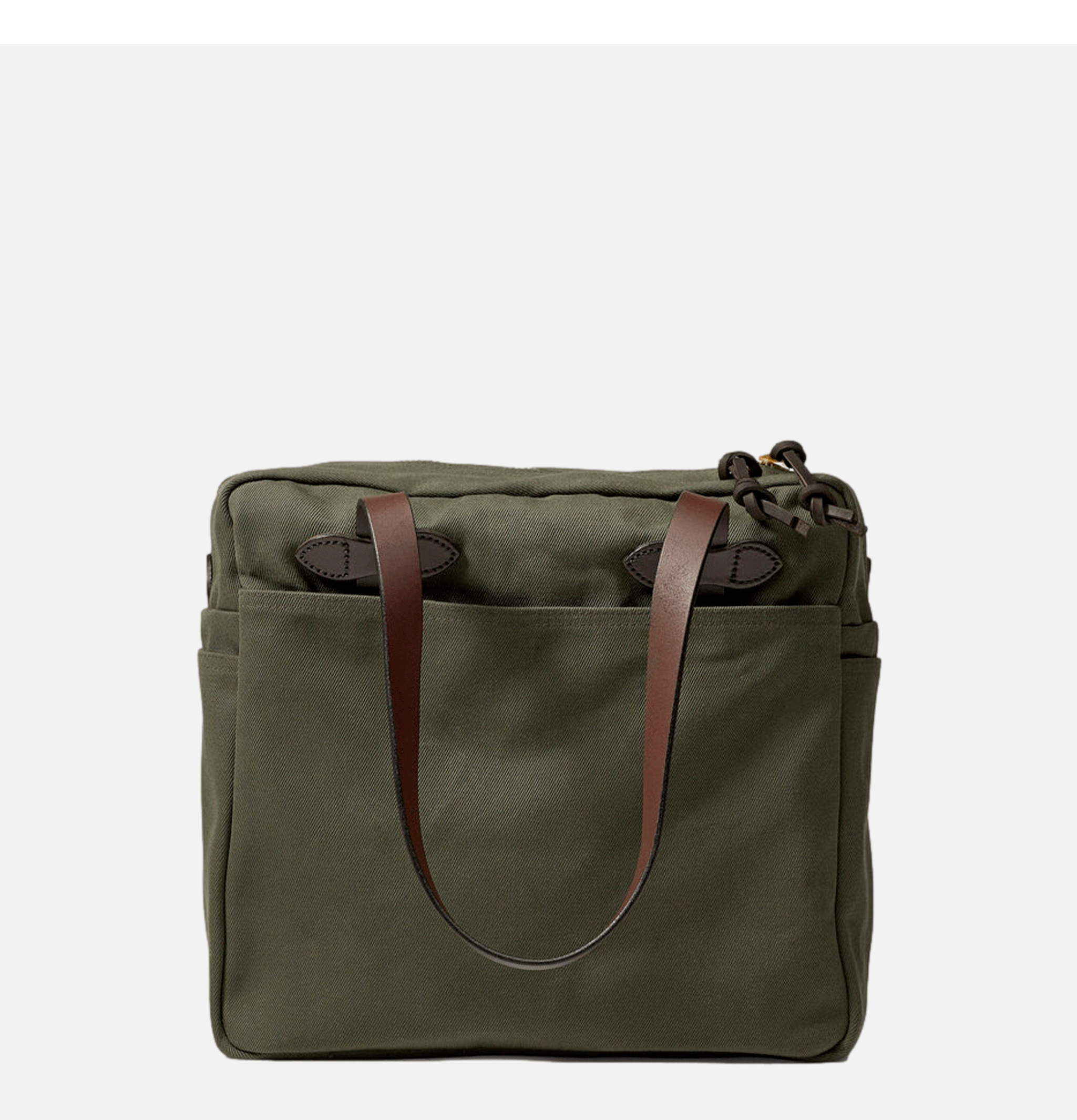 Filson Tote Bag Zipper Otter Green