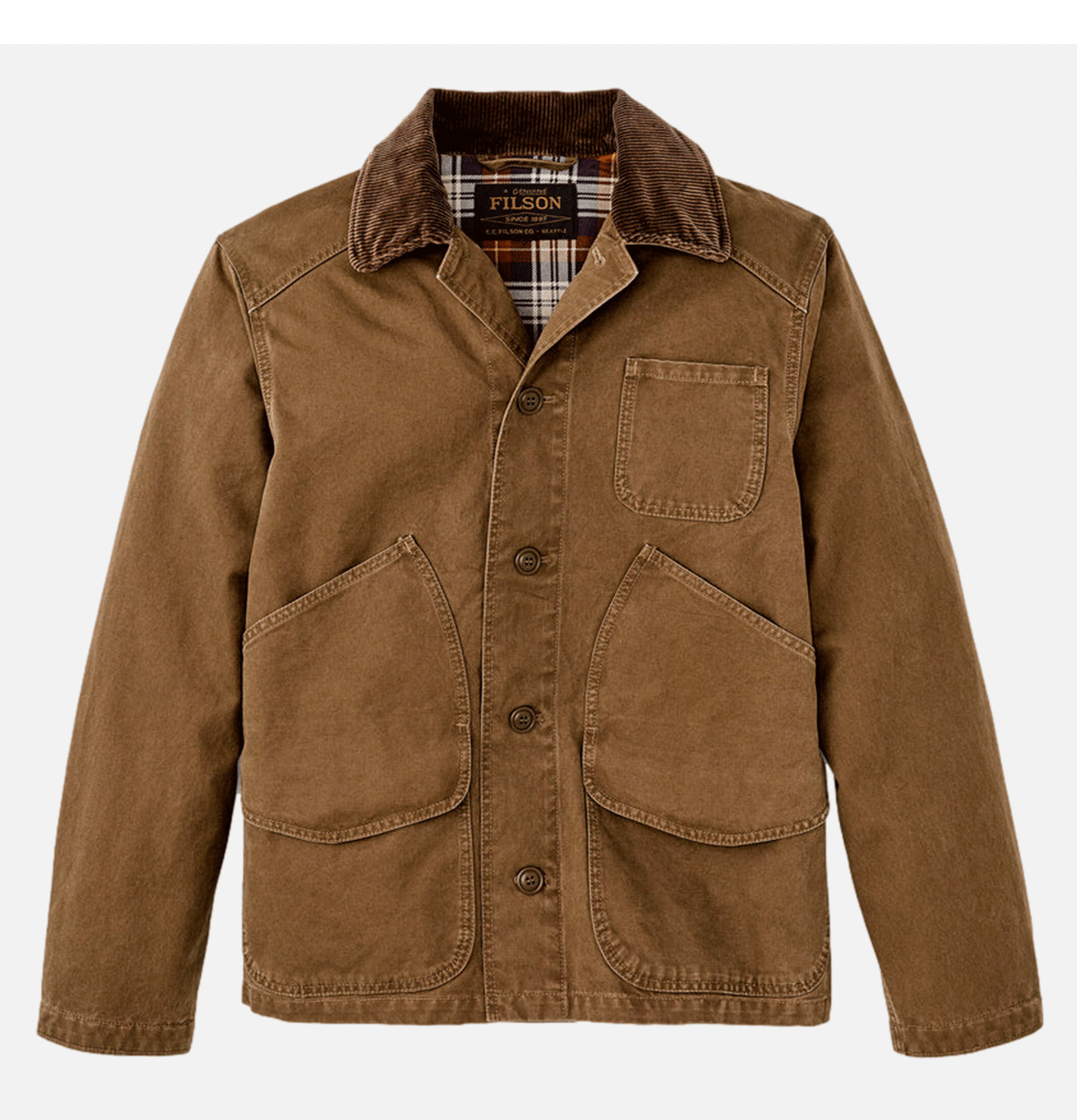 Filson Canvas Outfitter Jacket Kangaroo