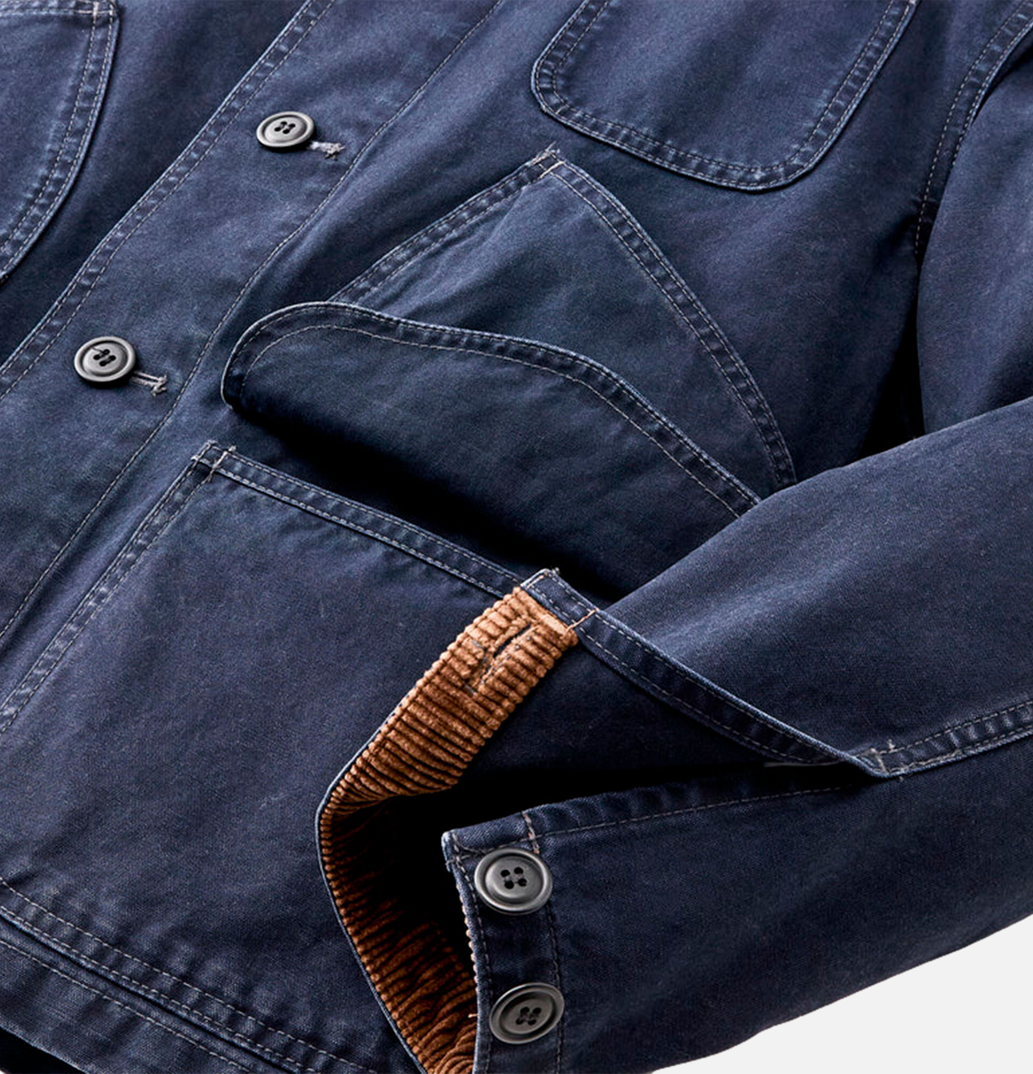 Filson Canvas Outfitter Jacket Blue