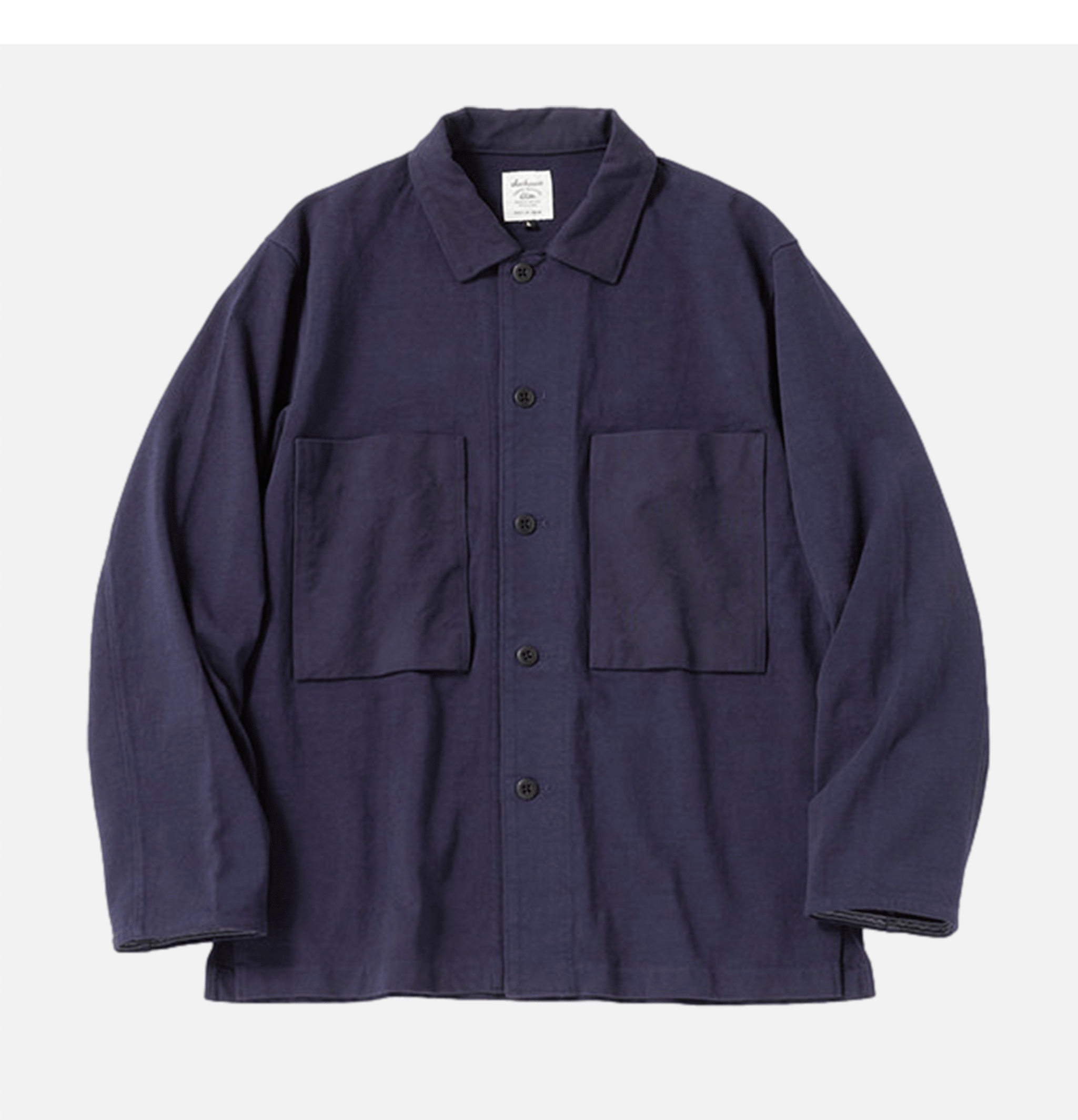 Jackman Dotsume Bb Shirt Navy