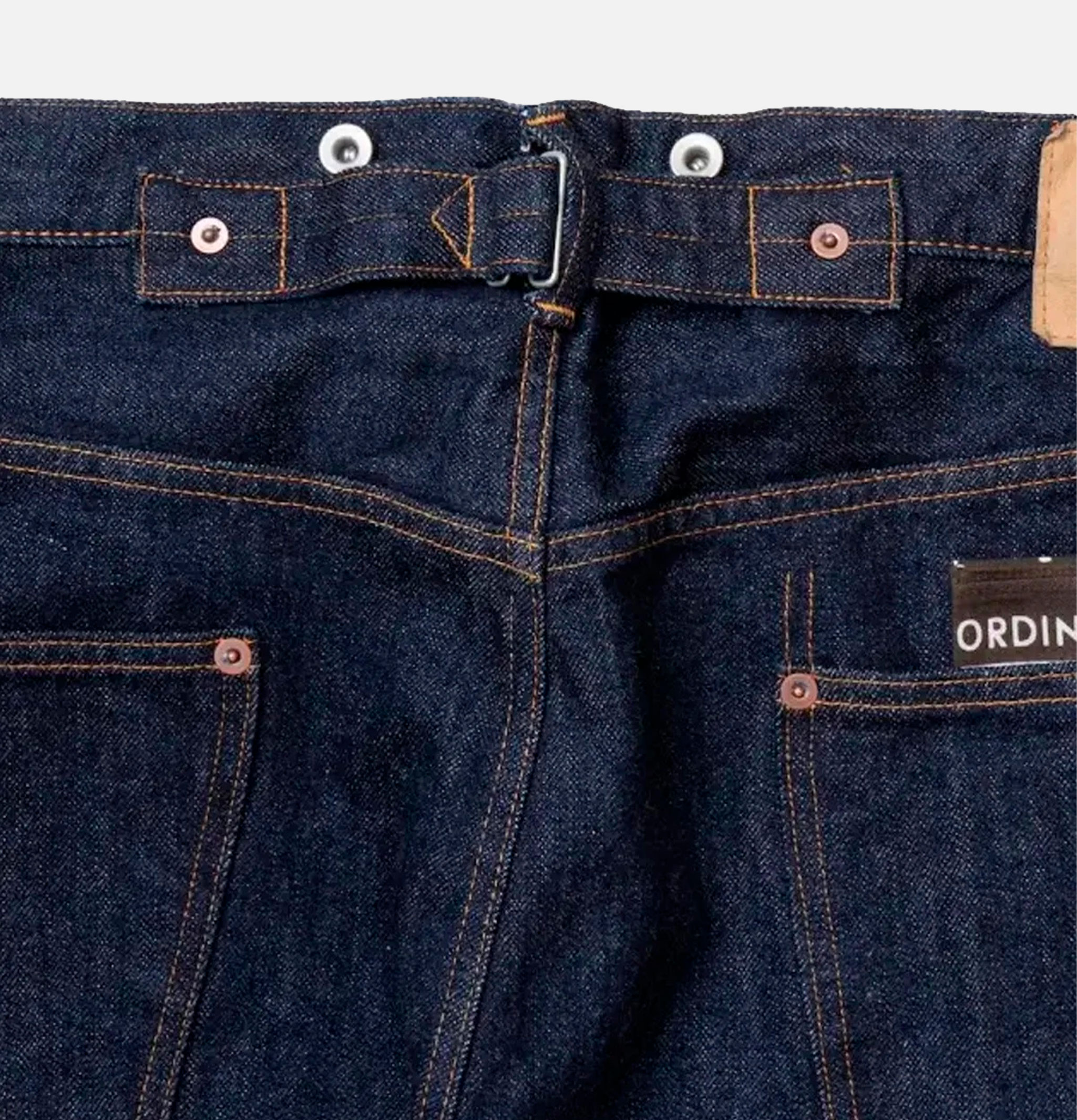 Regular Fits Type Wide One Wash Indigo