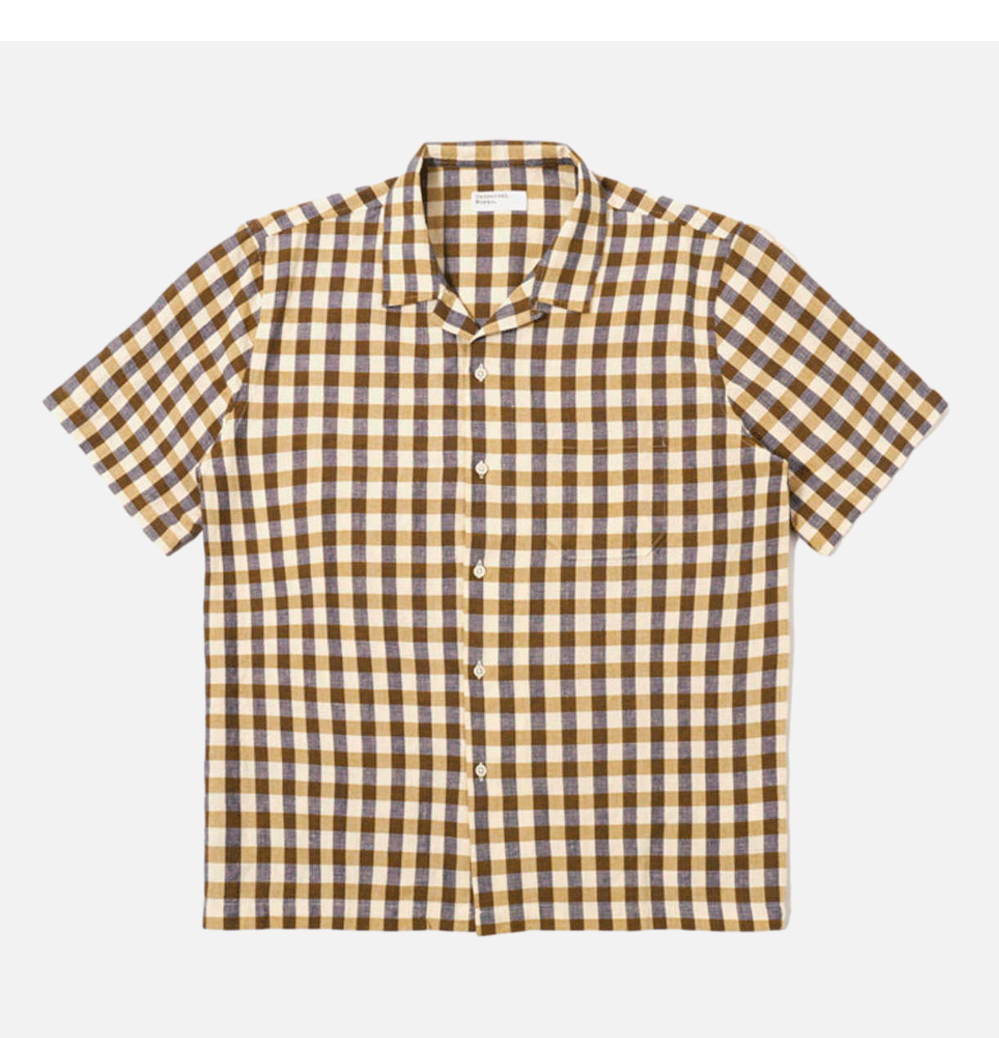 Universal Works Road Shirt Aberdeen Lincot Olive