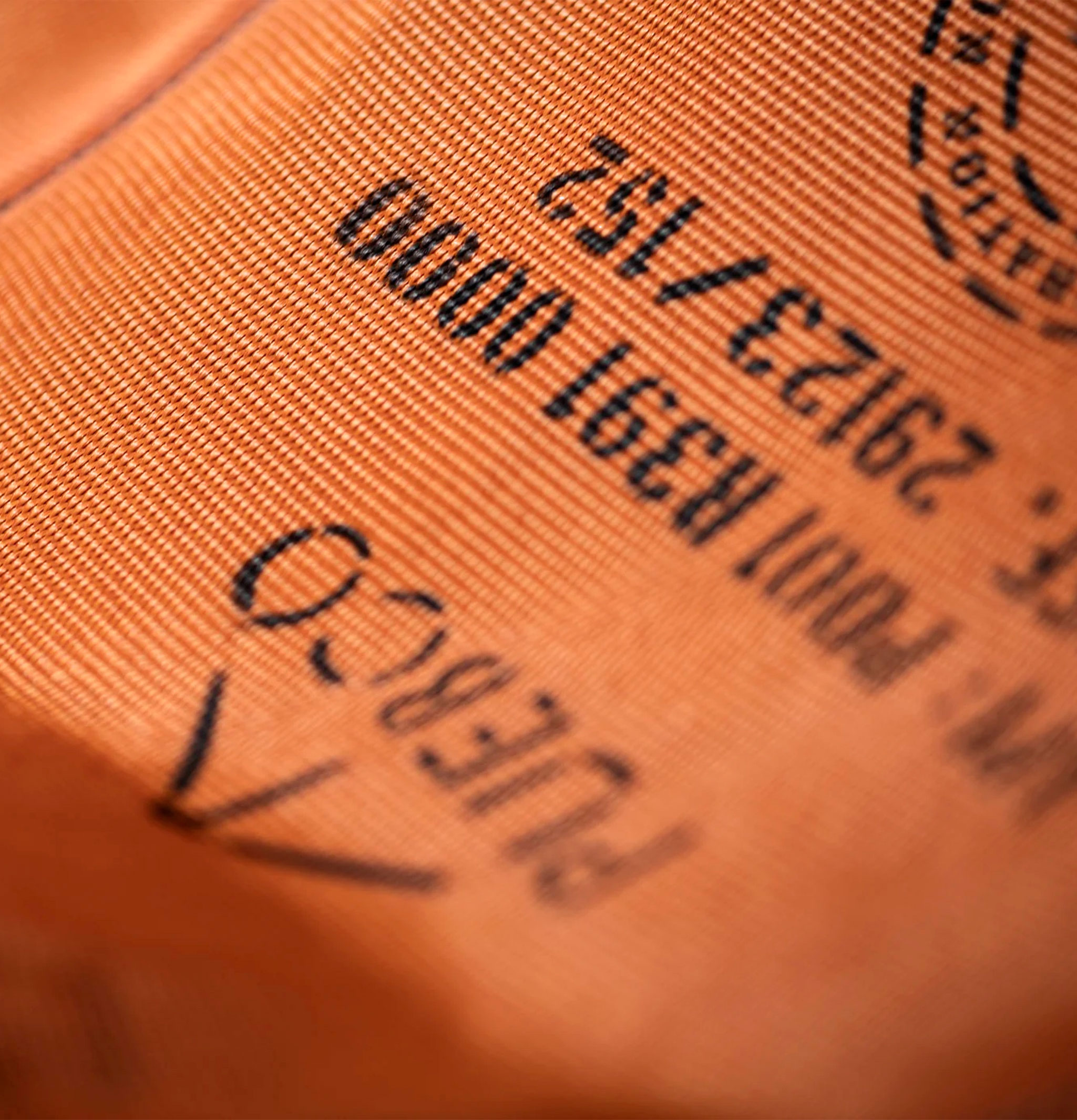 Puebco Flexible Container Fabric Bag Orange