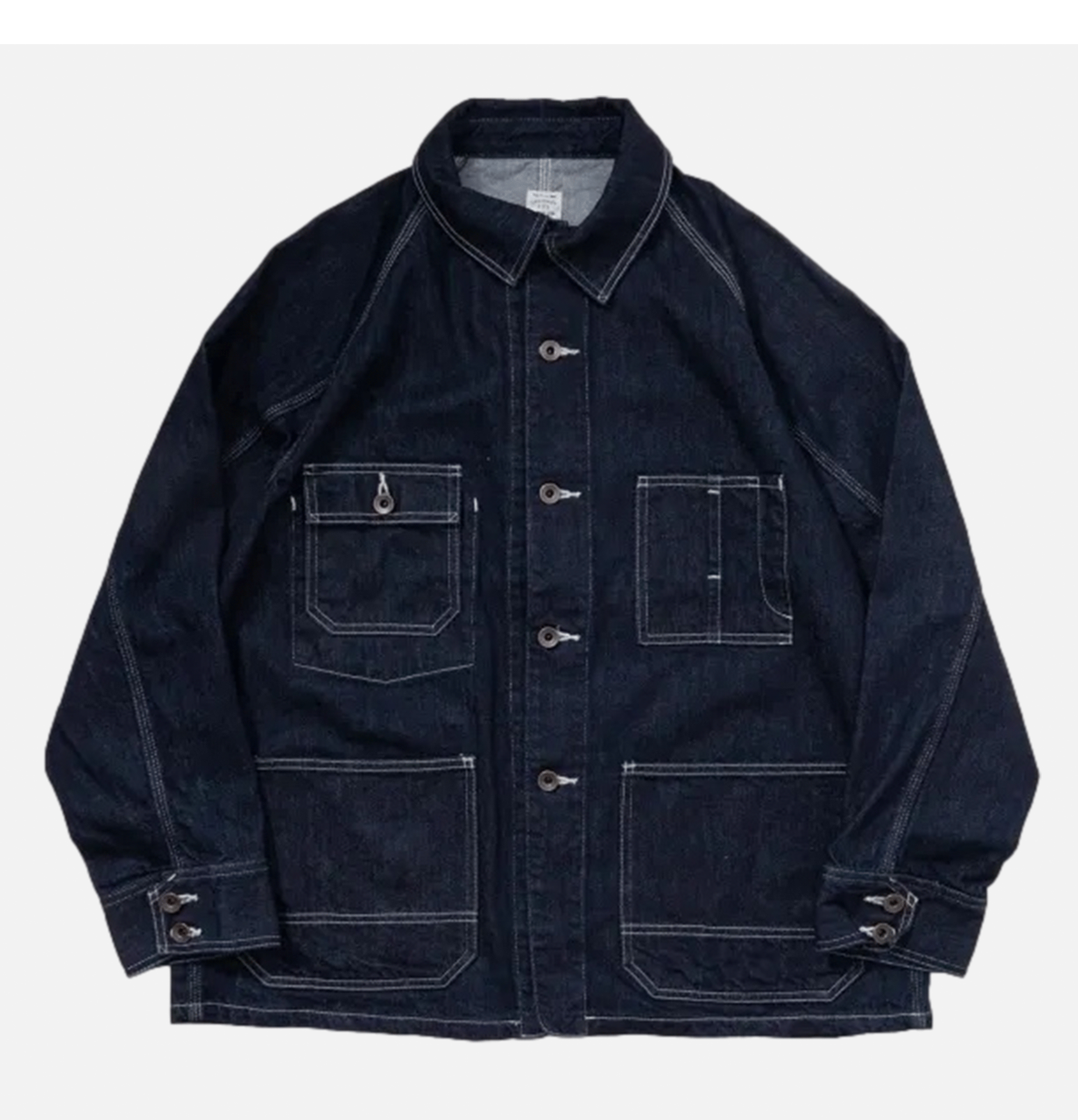 Ordinary Fits Us Coverall One Wash Indigo