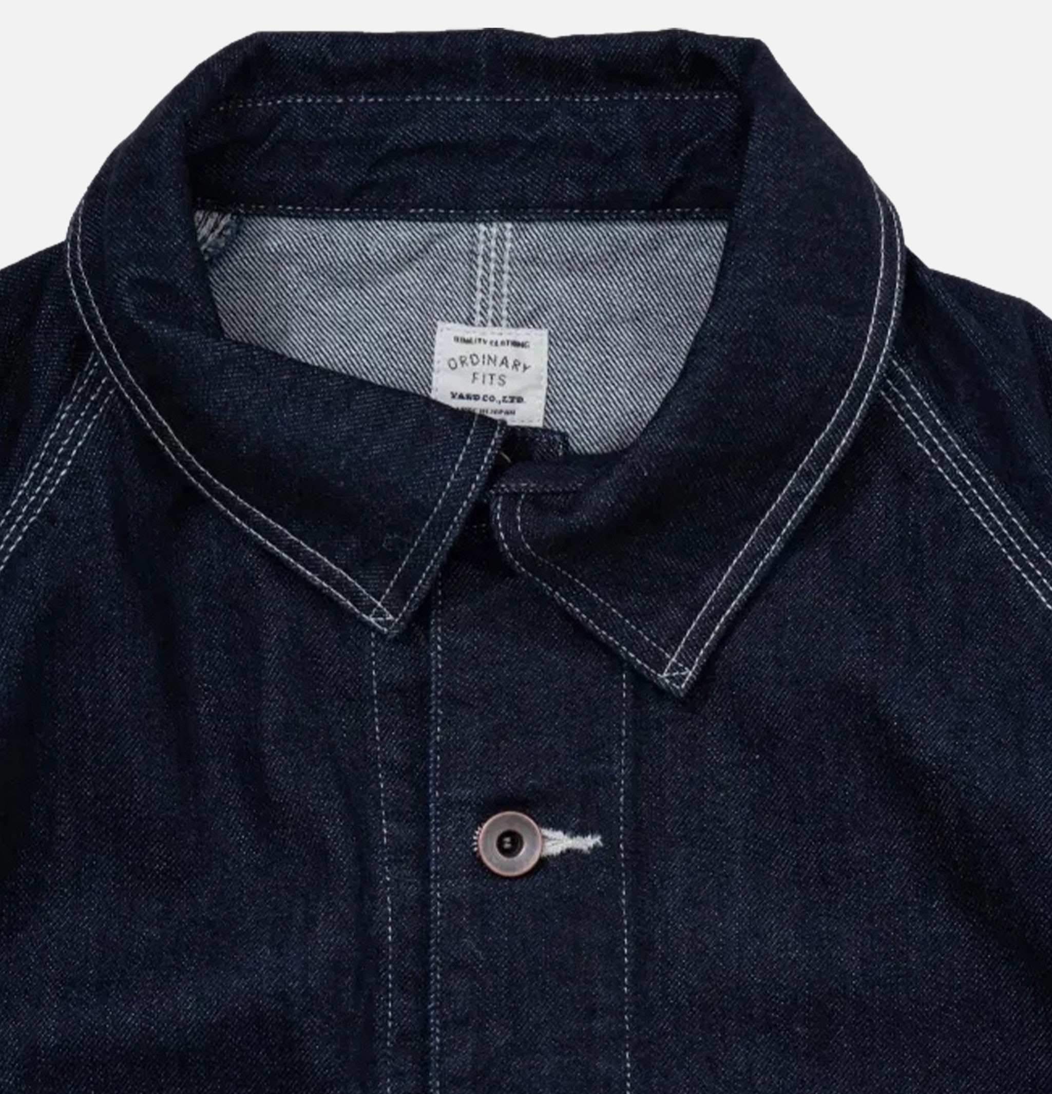 Ordinary Fits Us Coverall One Wash Indigo