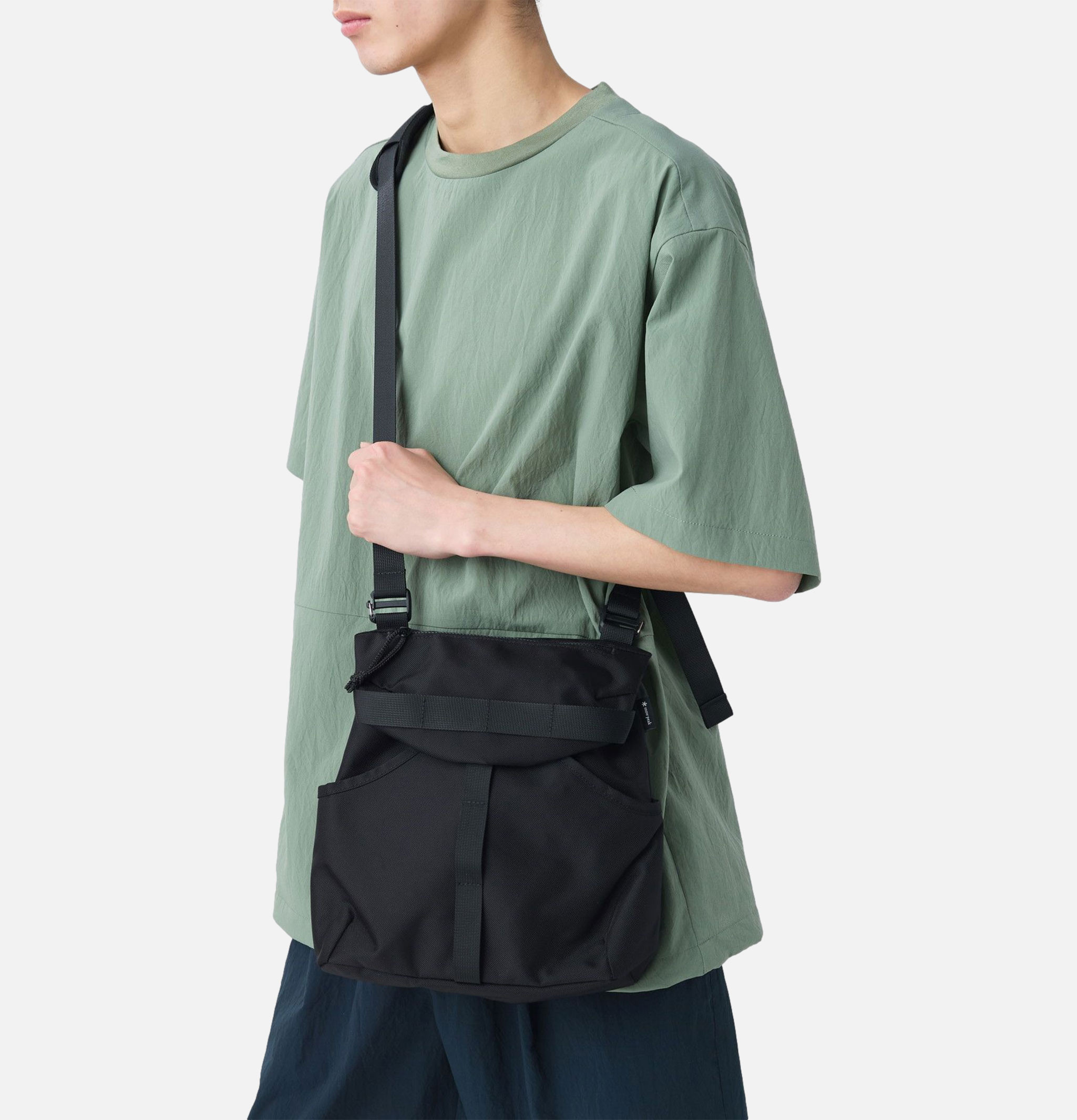 Snow Peak Cordura Shoulder Bag Black