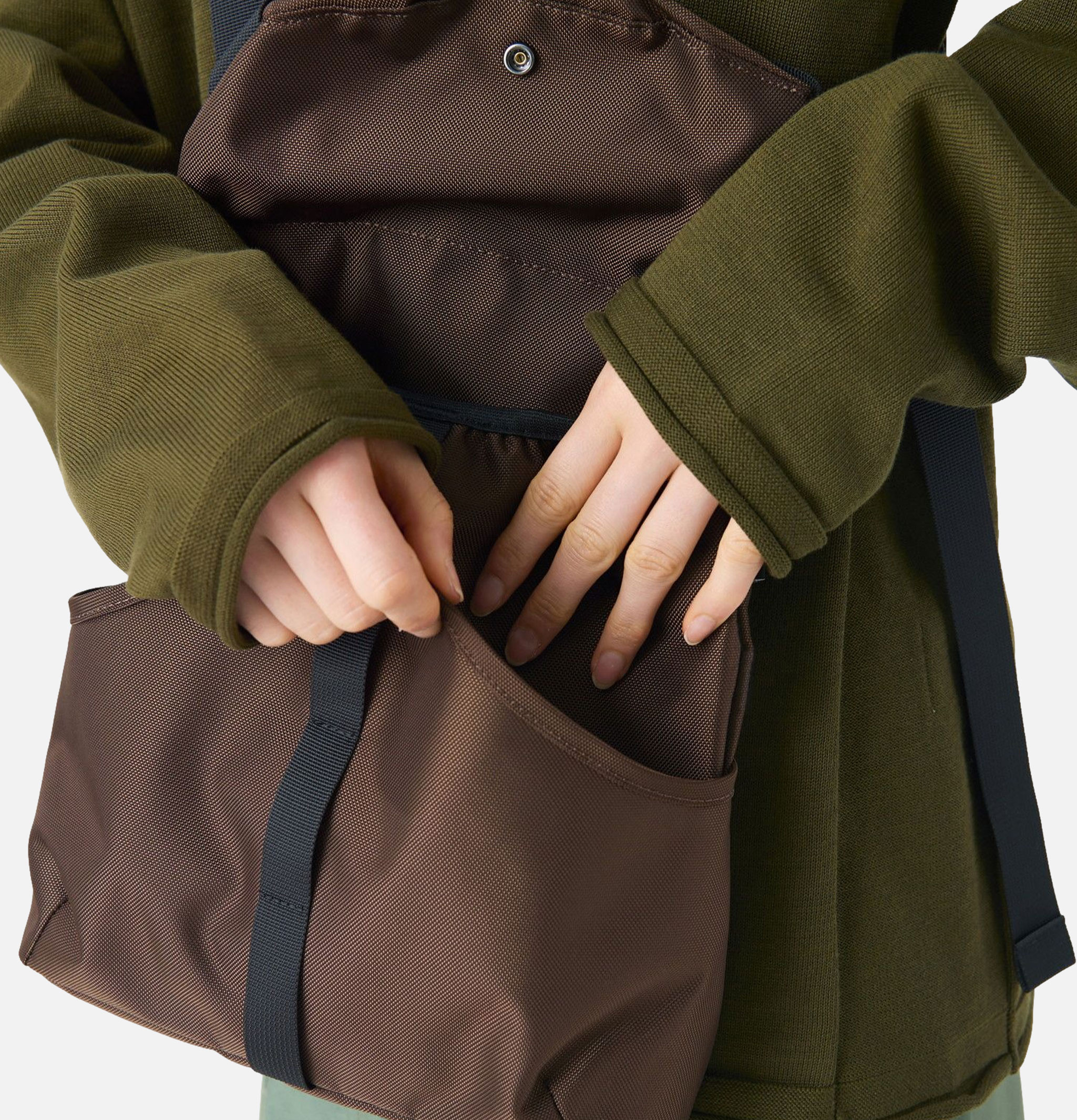 Snow Peak Cordura Shoulder Bag Brown