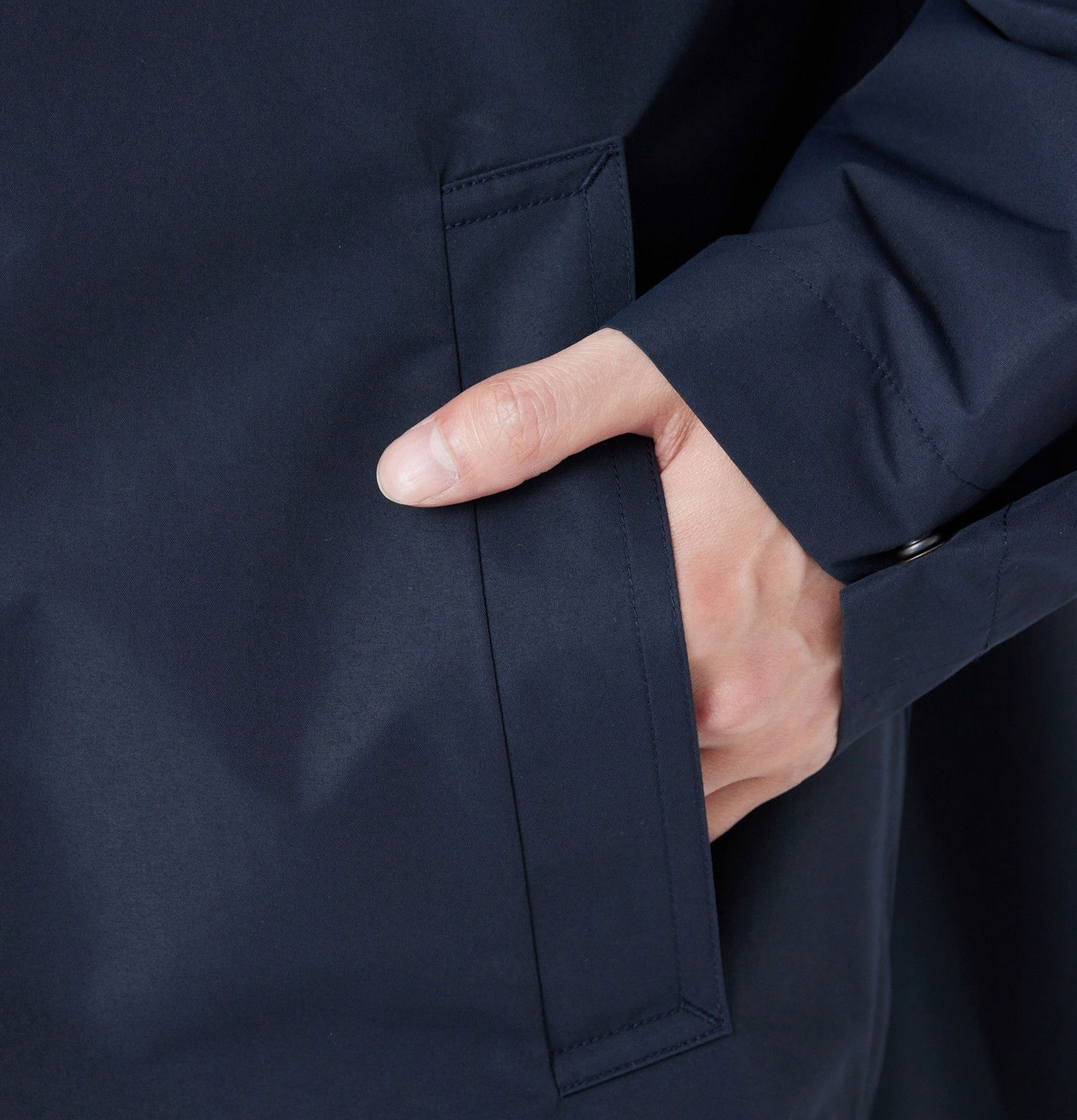 Snow Peak Windstopper Collar Coat Dknavy