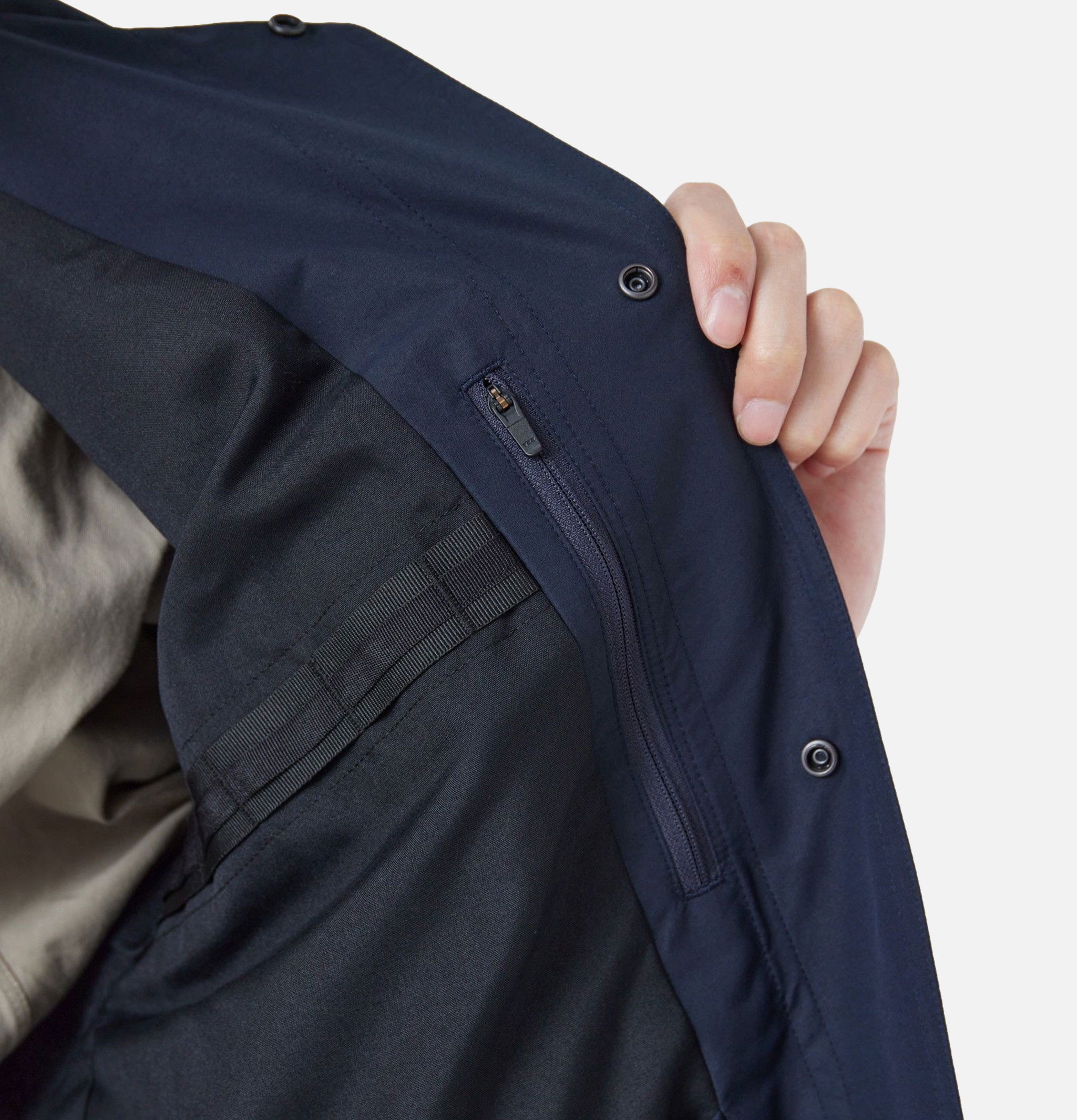 Snow Peak Windstopper Collar Coat Dknavy