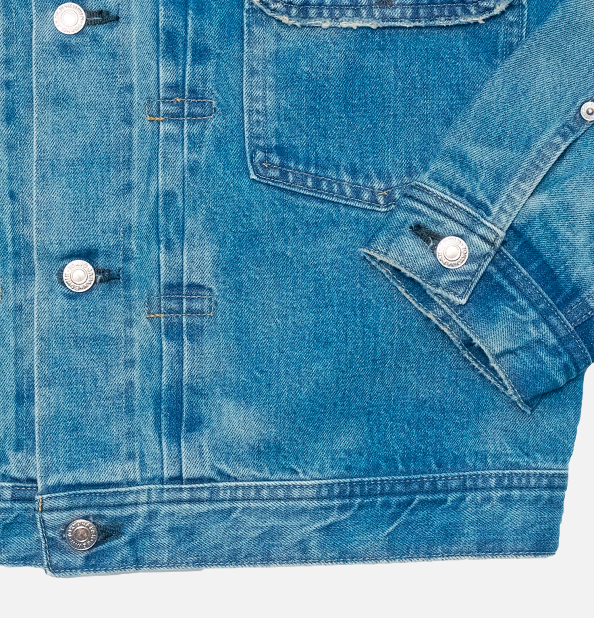 Edwin Denim Jacket Blue Light Used