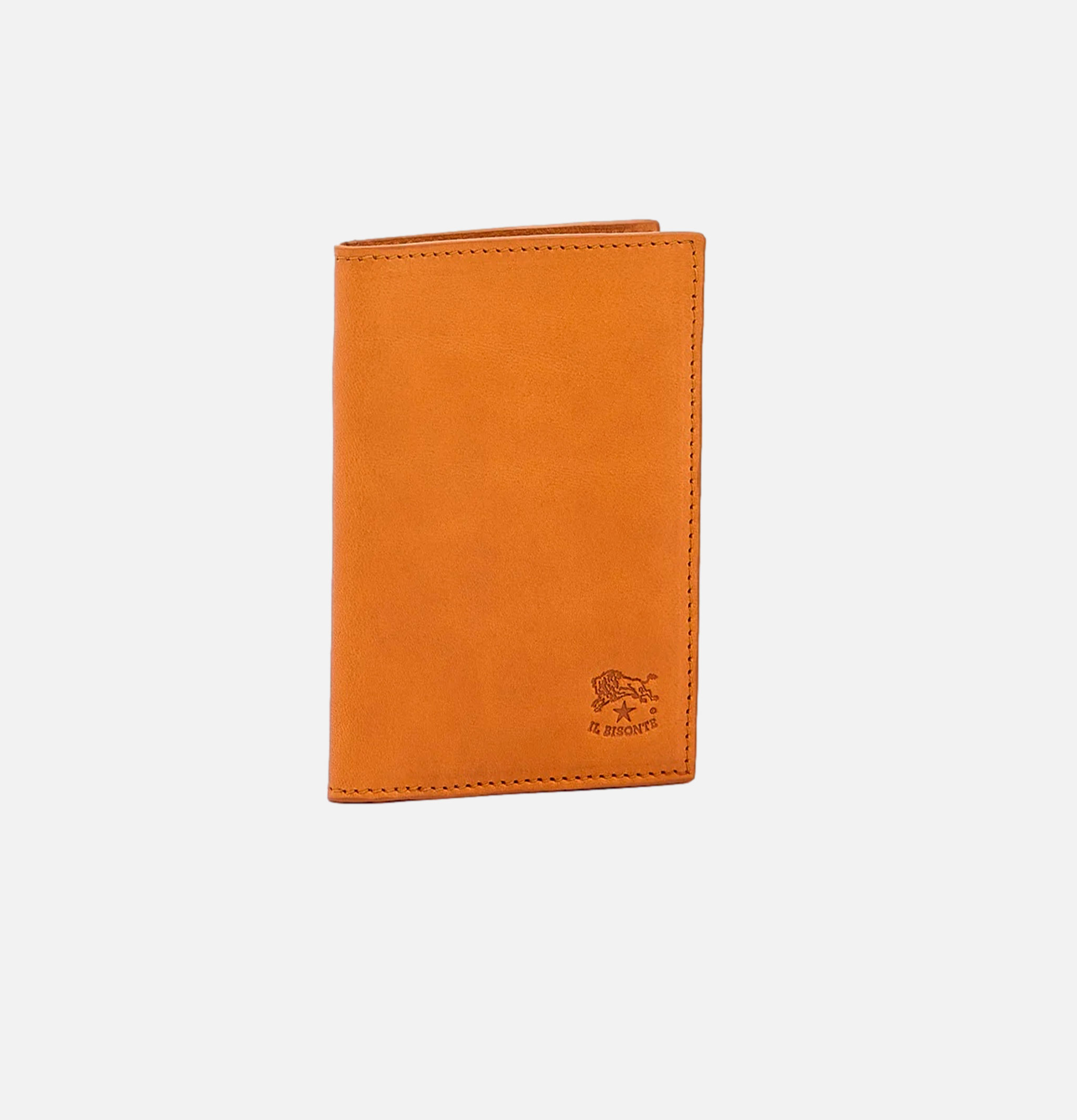 Il Bisonte Card Case Galilelo Tan