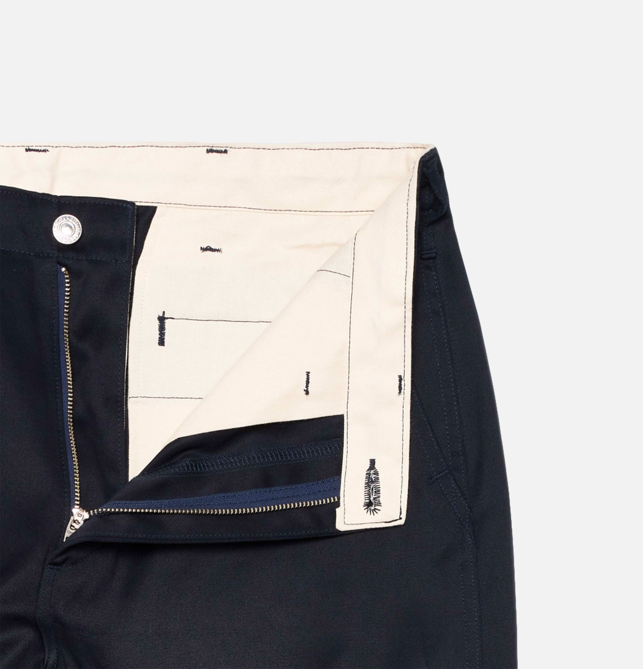 Edwin Wide Trousers Navy Unwashed