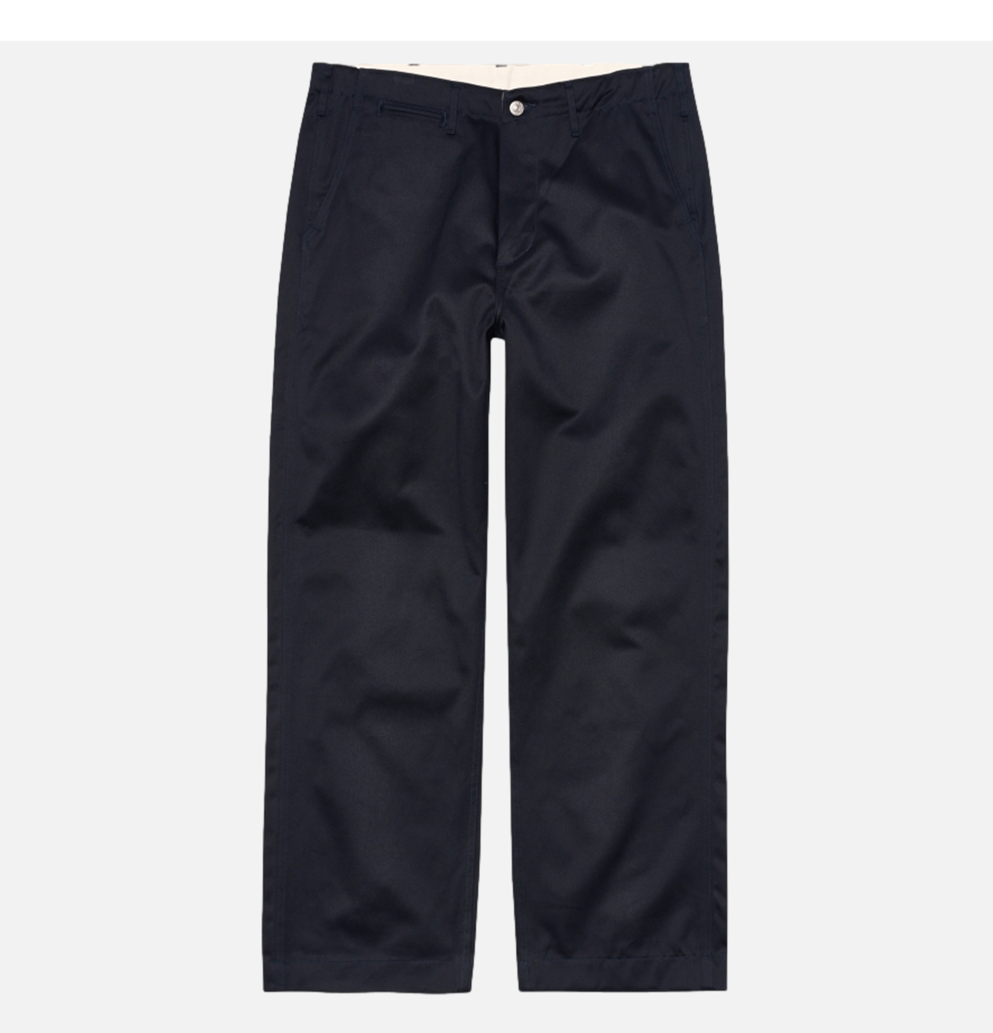 Edwin Wide Trousers Navy Unwashed
