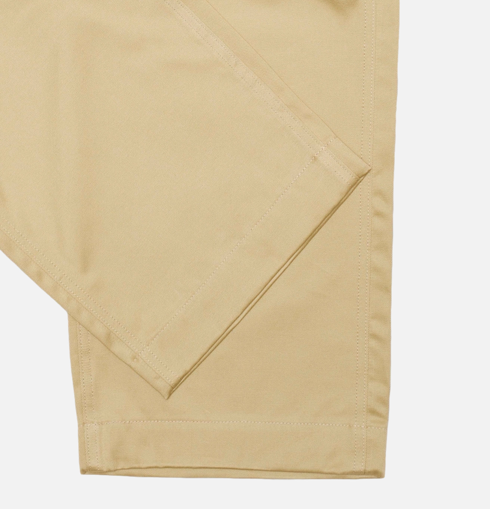 Edwin Wide Trousers Khaki Unwashed