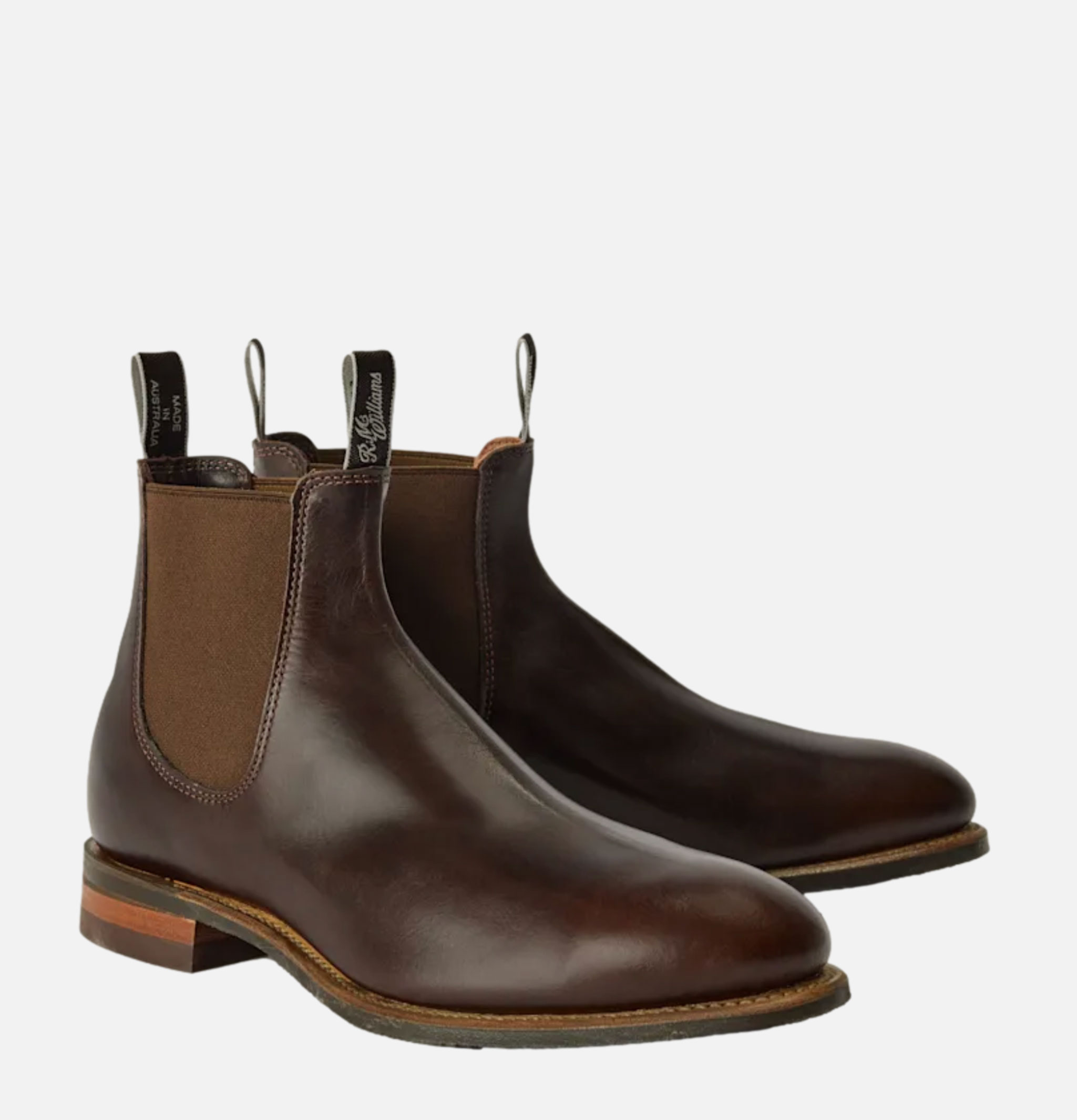 Bottes R.M. Williams Turnout Pull Up Walnut