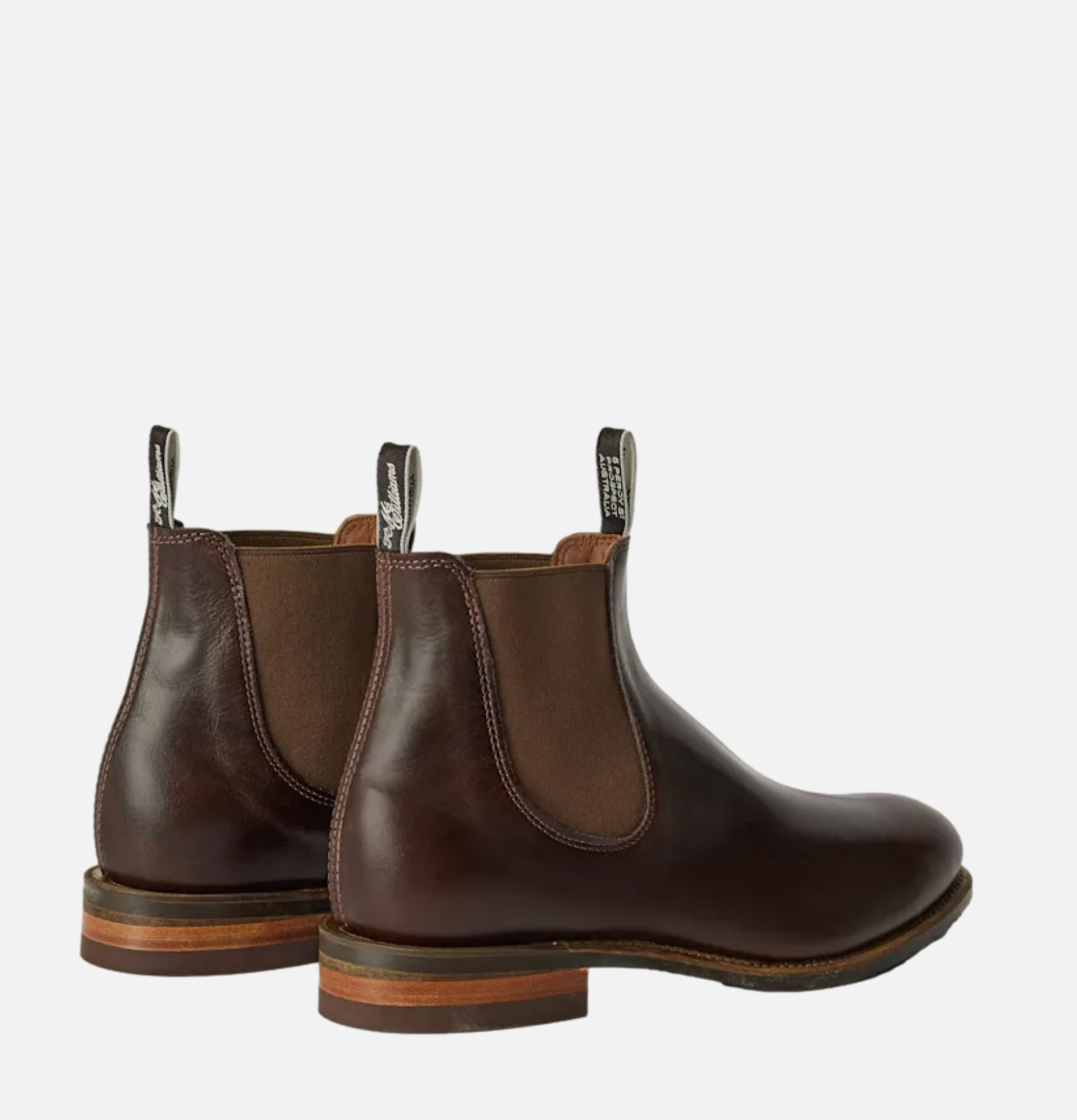 Bottes R.M. Williams Turnout Pull Up Walnut
