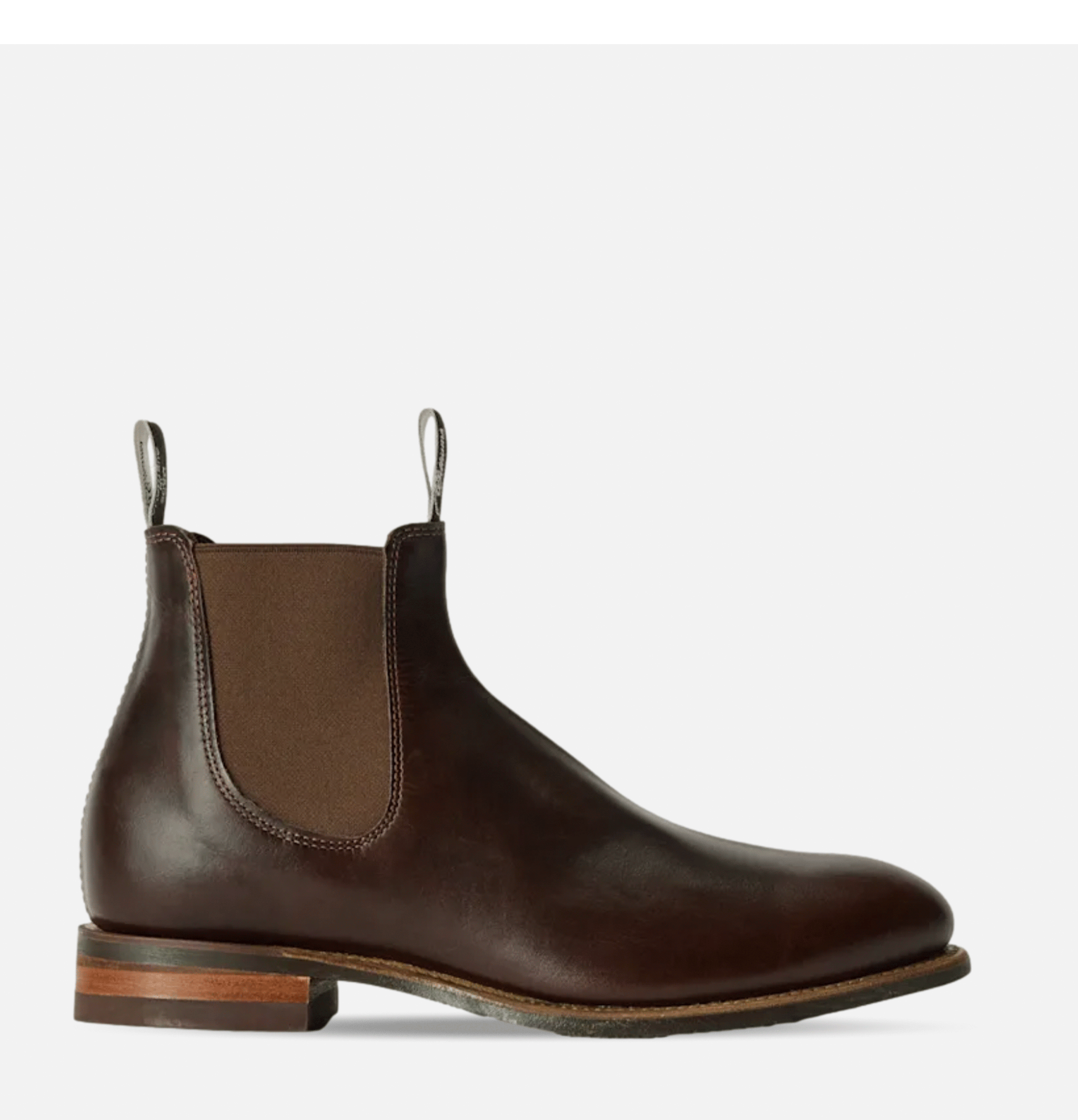 Bottes R.M. Williams Turnout Pull Up Walnut